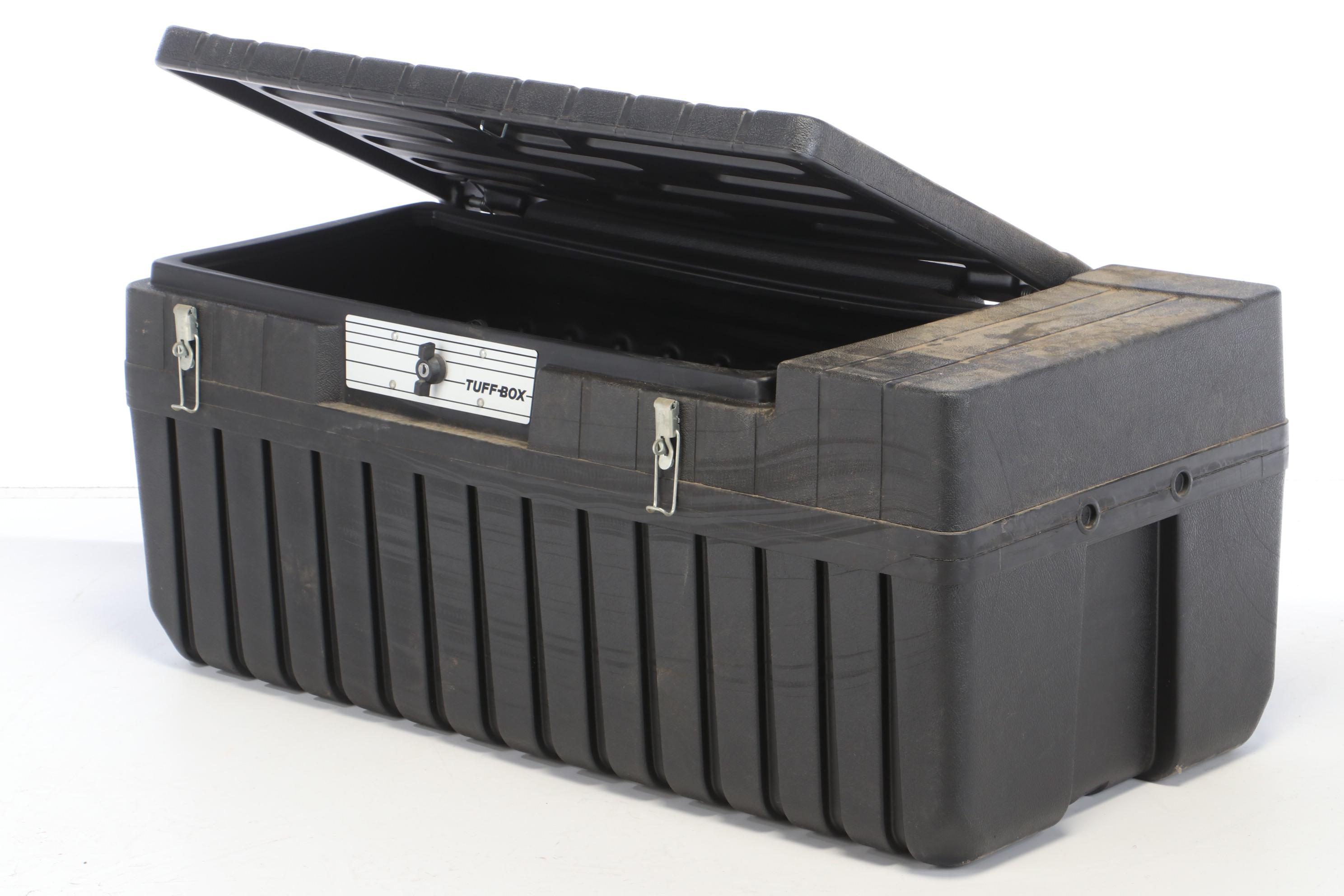 Tuff Box Heavy-Duty Plastic Lockable Tool Storage Box