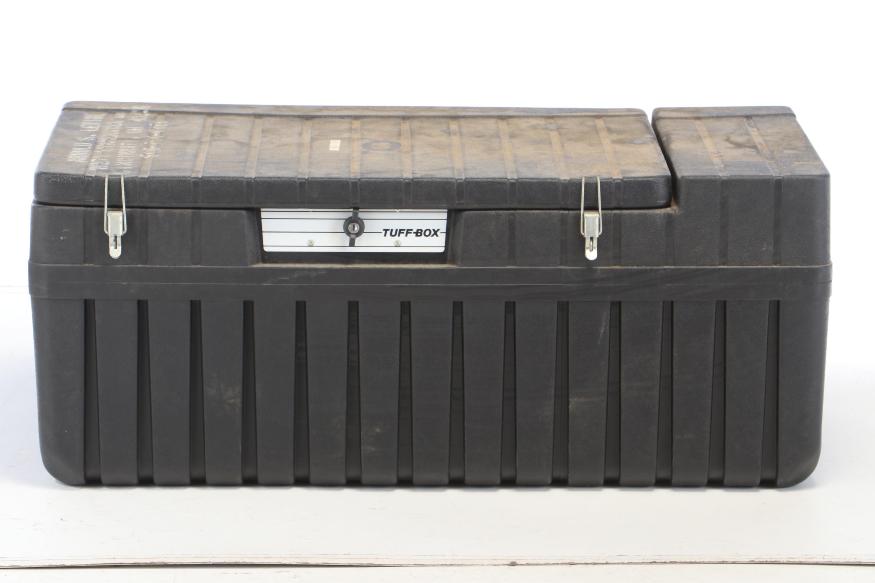 Tuff Box Heavy-Duty Plastic Lockable Tool Storage Box