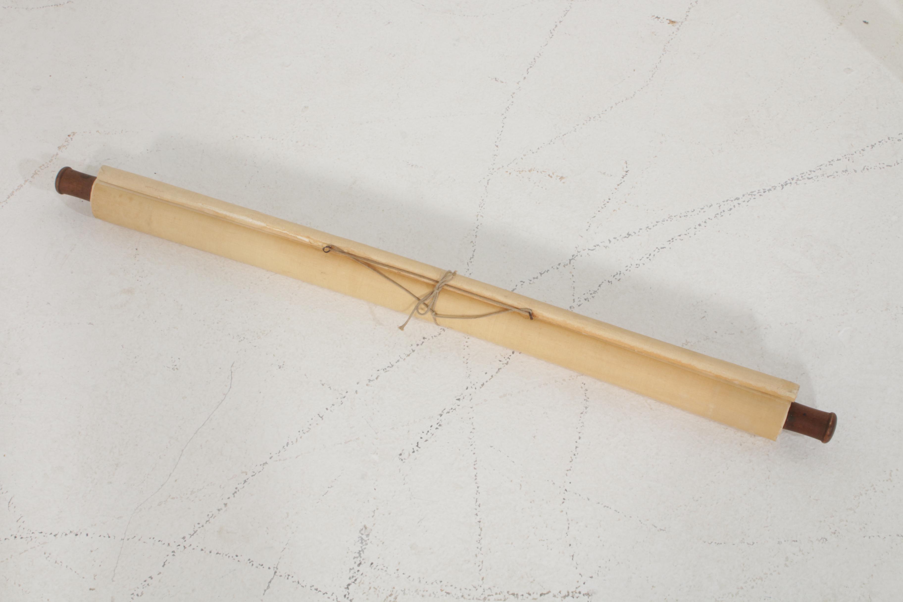 Chinese Landscape Ink Wash Painting on Hanging Scroll