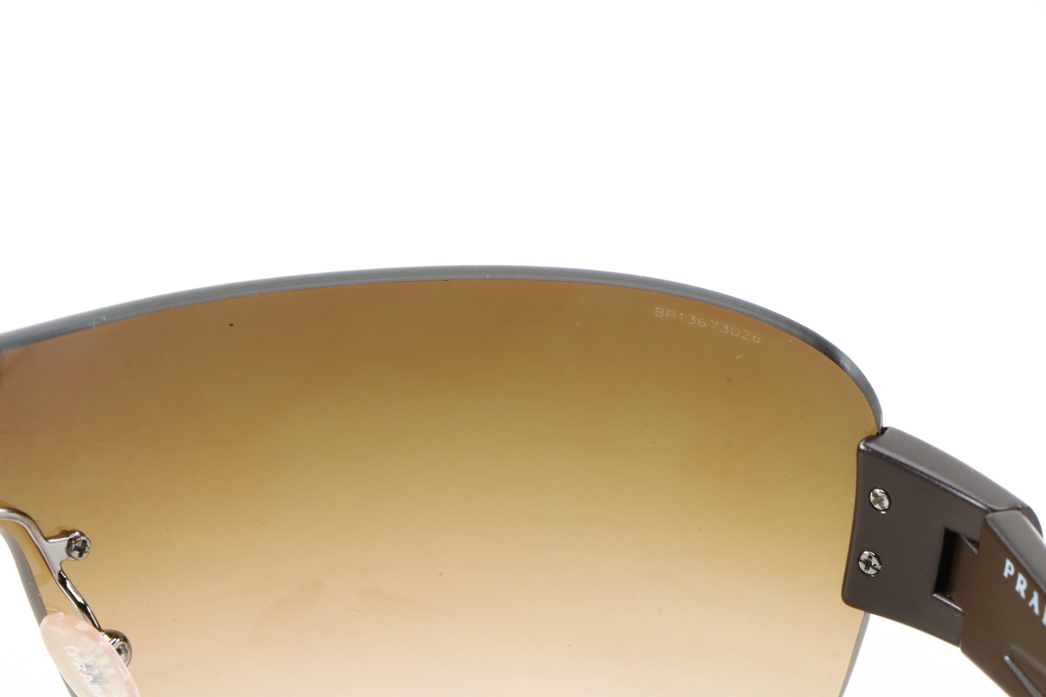 Prada Sport SPS 05N Shield Sunglasses with Case