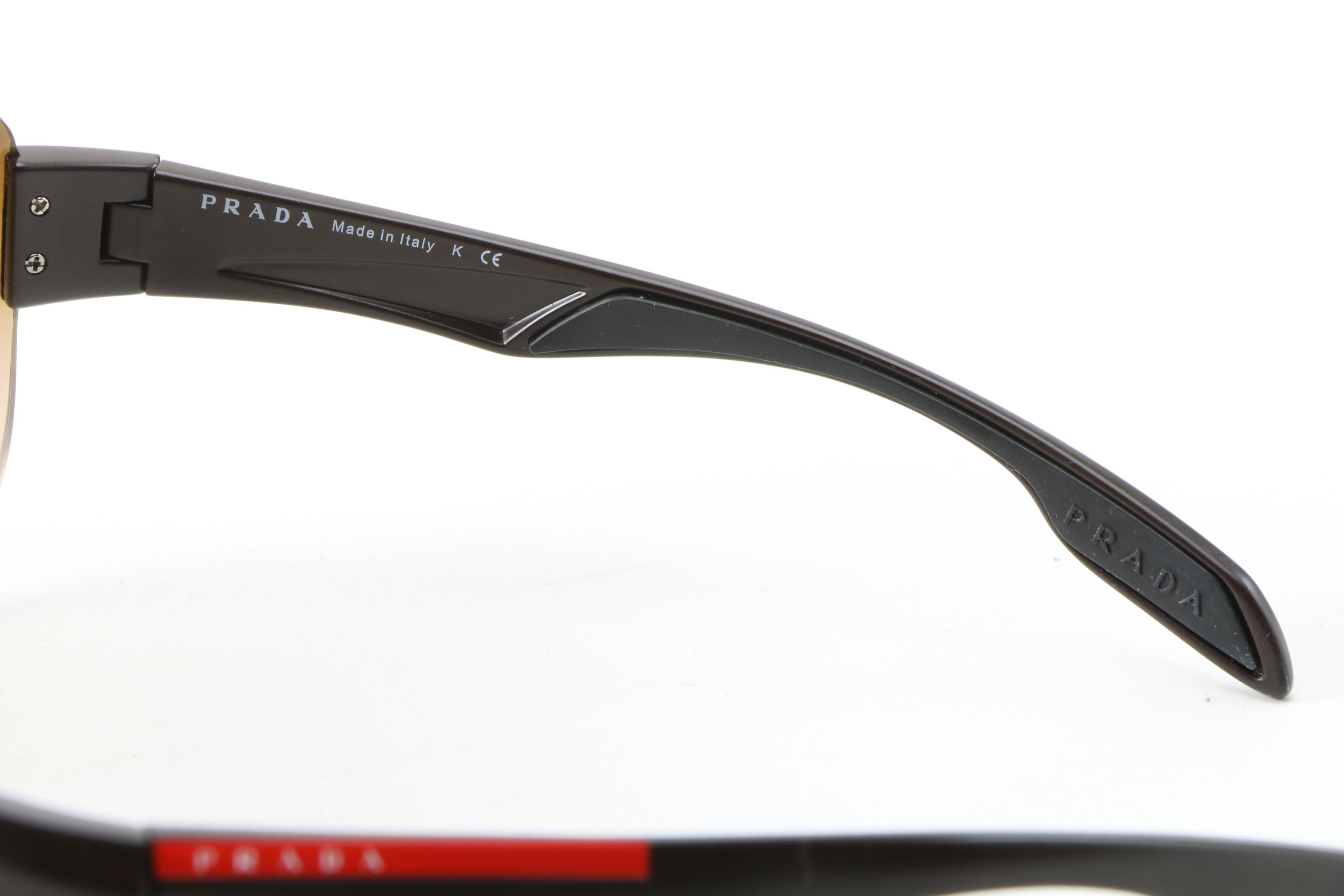 Prada Sport SPS 05N Shield Sunglasses with Case