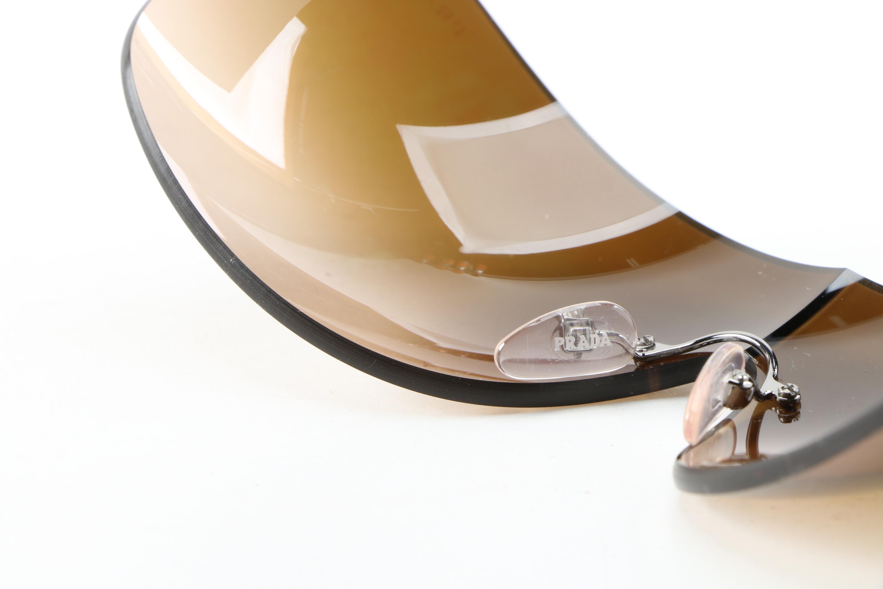 Prada Sport SPS 05N Shield Sunglasses with Case