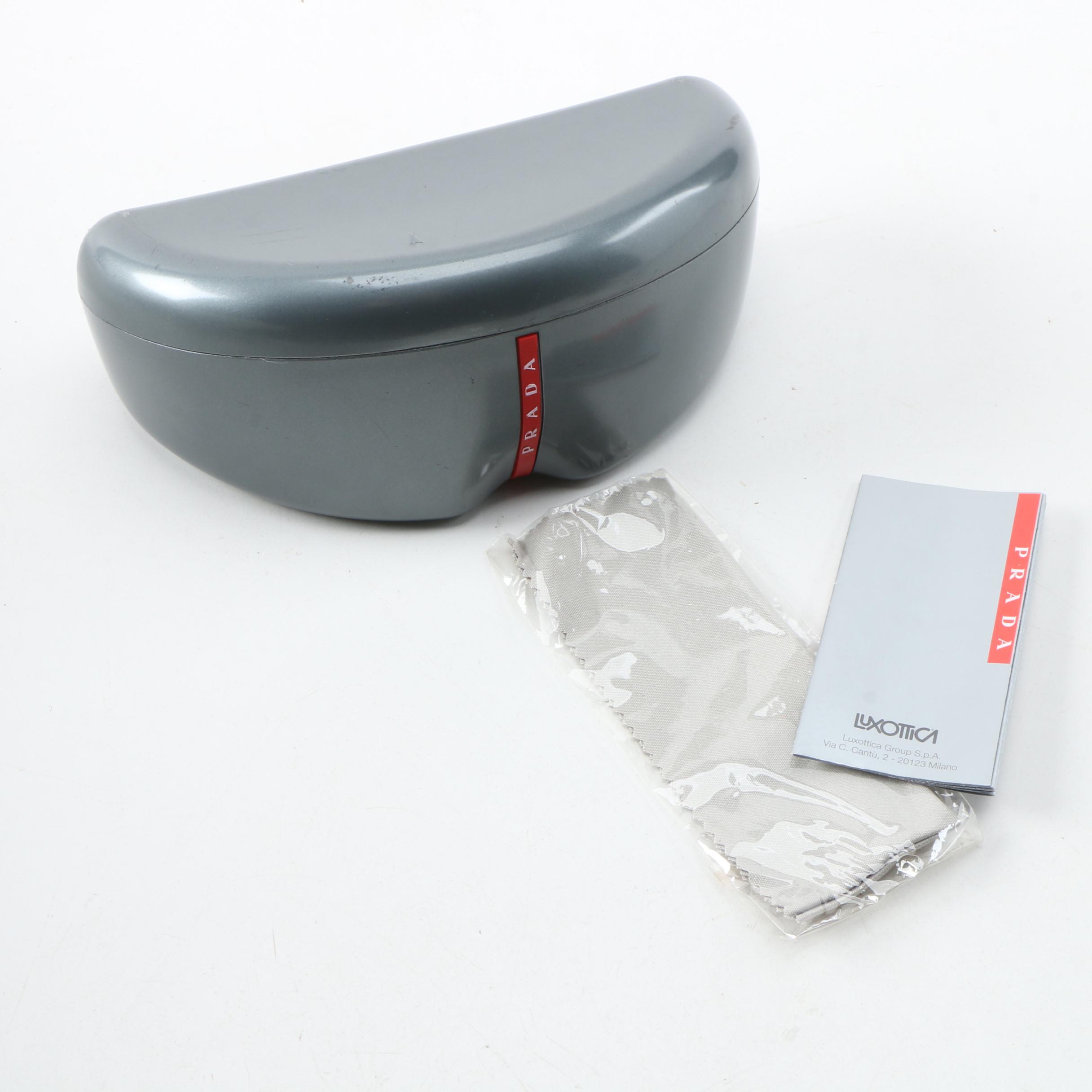 Prada Sport SPS 05N Shield Sunglasses with Case