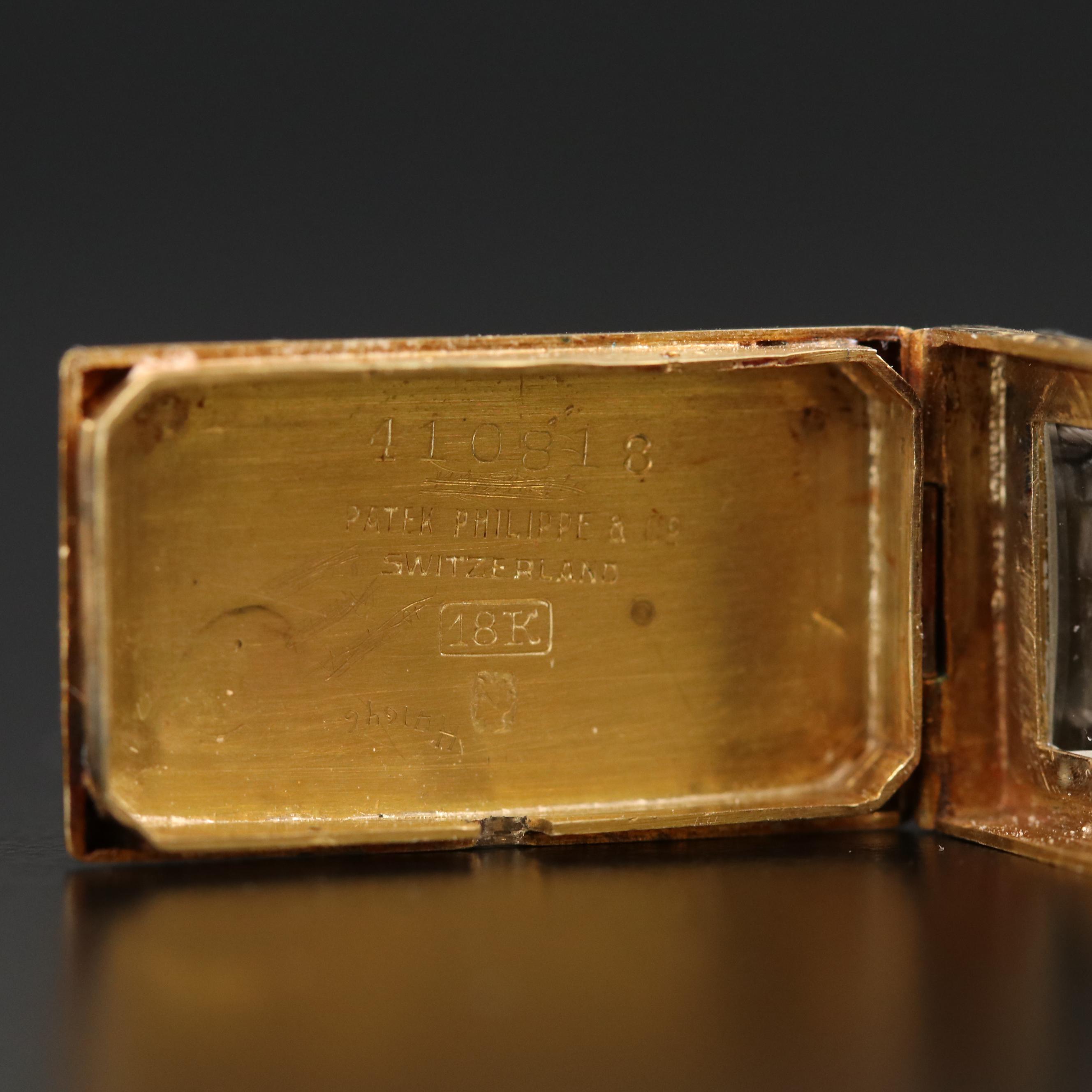 Vintage Patek Philippe 18K Gold Watch, Circa Late 1920s