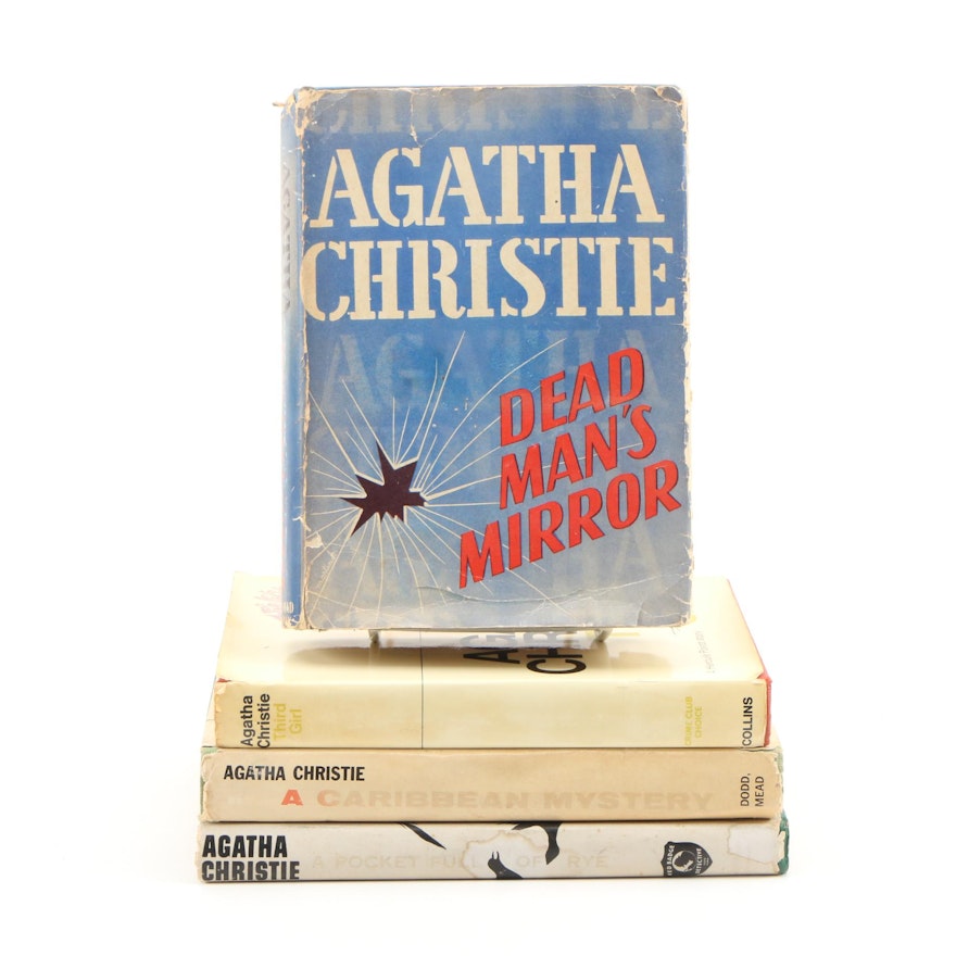 First American Edition "Dead Man's Mirror" with More Agatha Christie Firsts