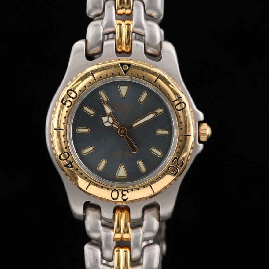 Citizen Elegance Two Tone Quartz Wristwatch