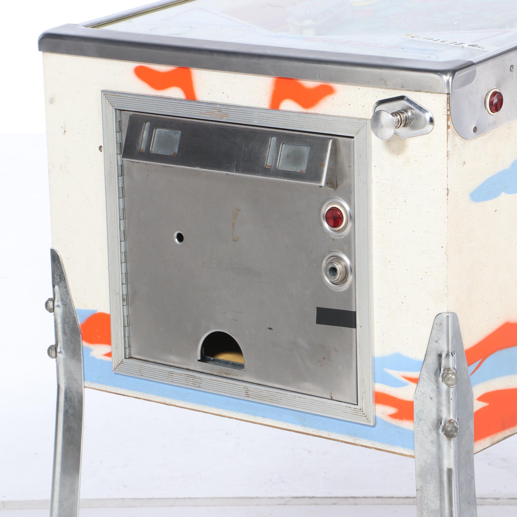 D. Gottlieb & Co. Buccaneer Pinball Machine, Mid 20th Century