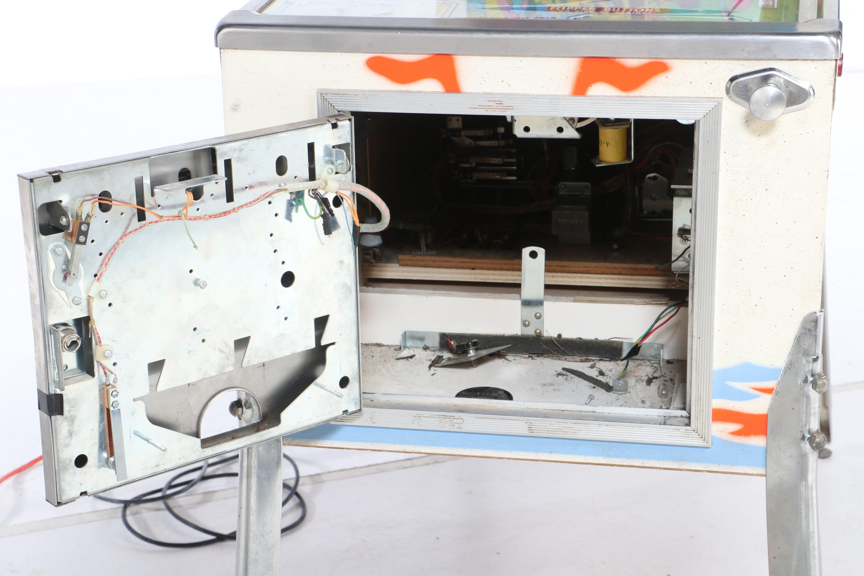 D. Gottlieb & Co. Buccaneer Pinball Machine, Mid 20th Century