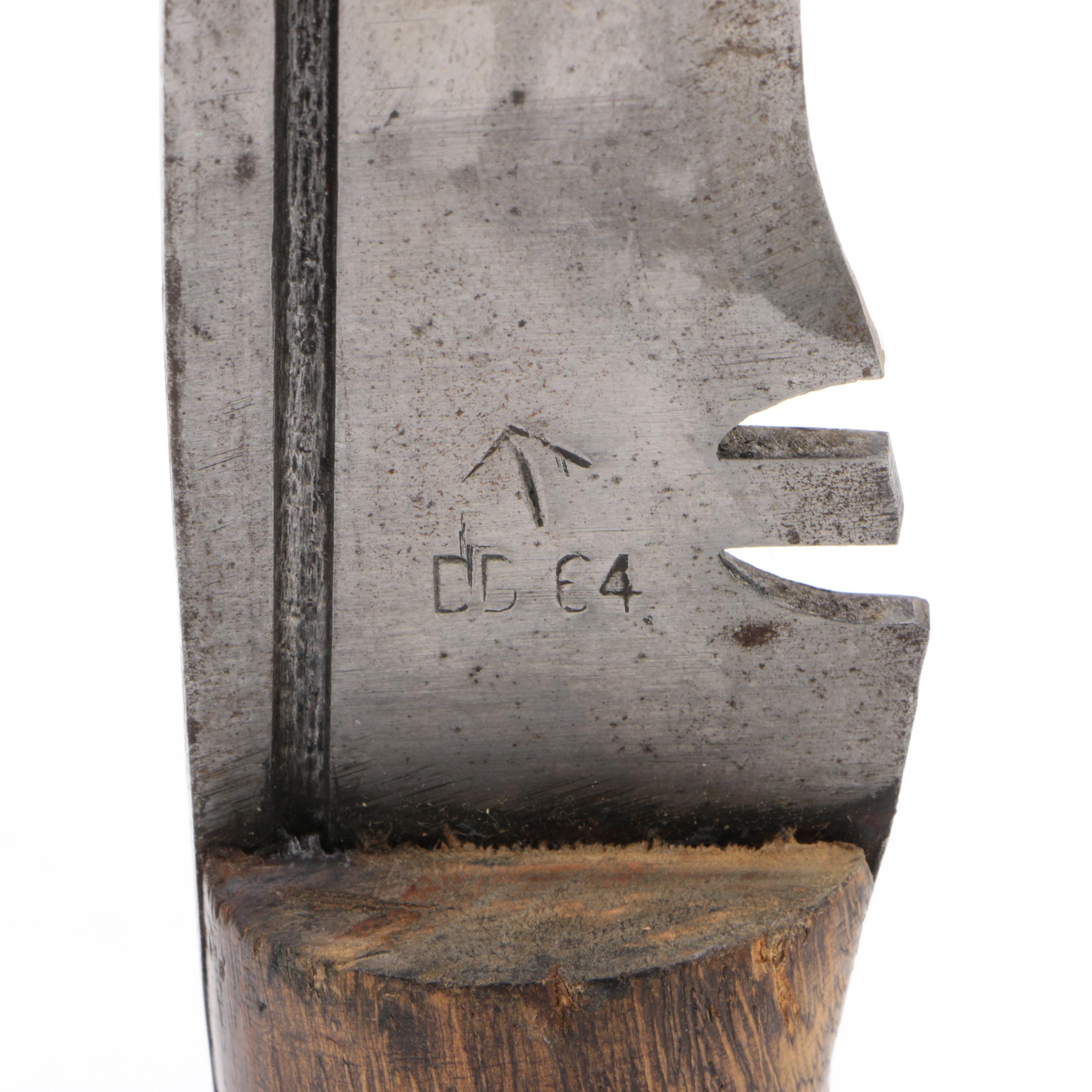 Indian-British Kukri Gurkha "DD-64" Curved Blade Fighting Long Knife