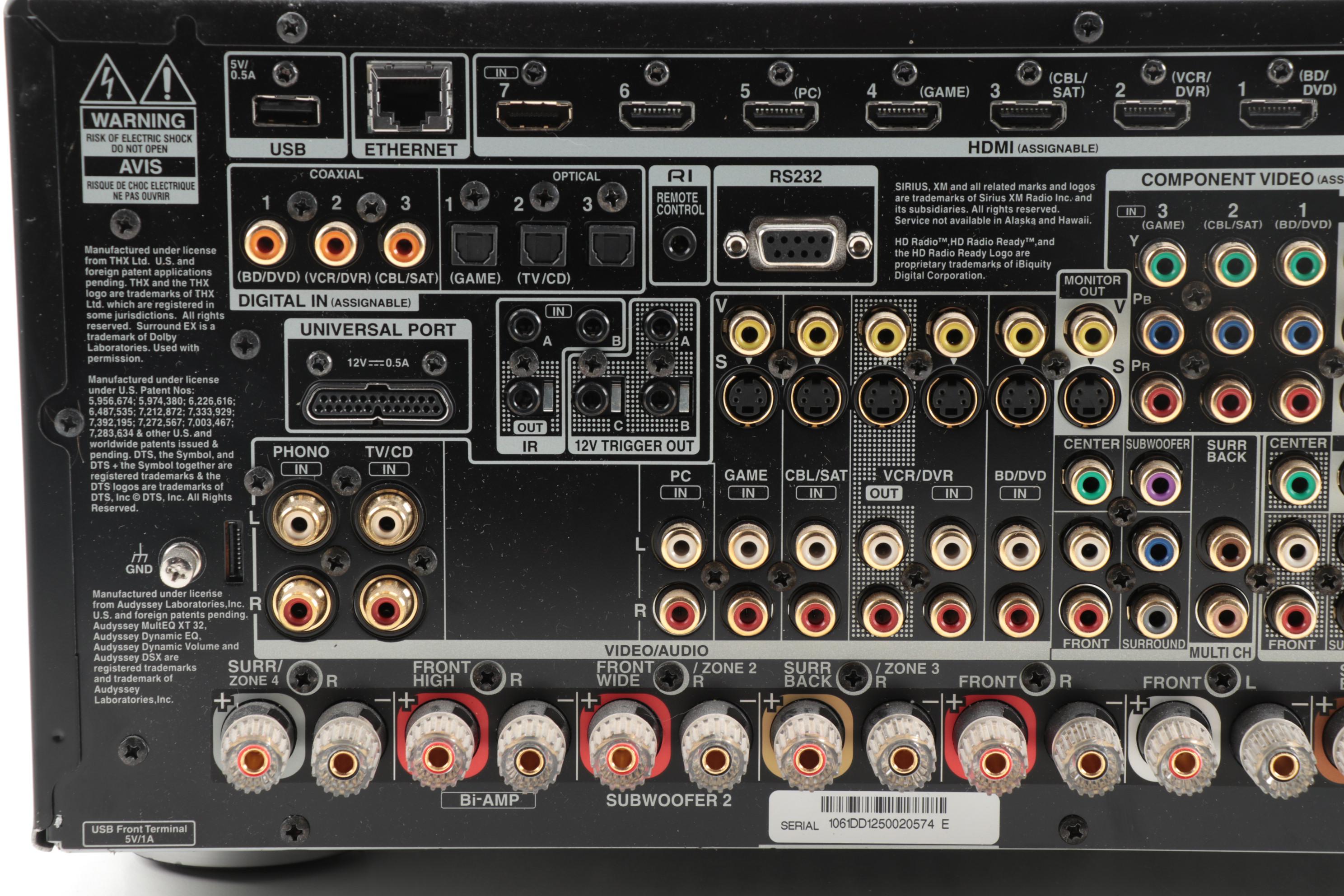 Integra DTR-80.3 Audio/Video Receiver