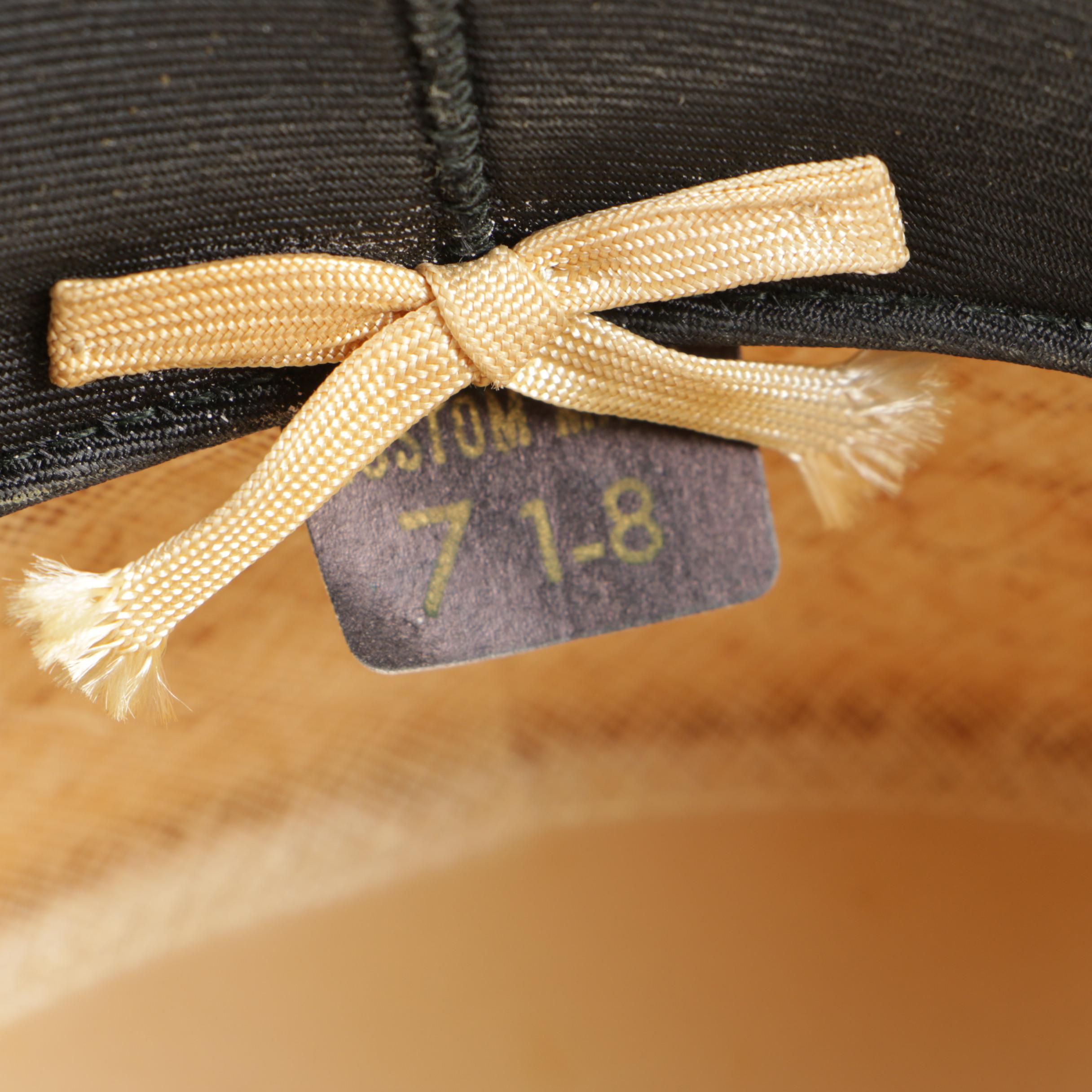 Thomas Begg Original and Paragon Straw Boater Hats, Vintage