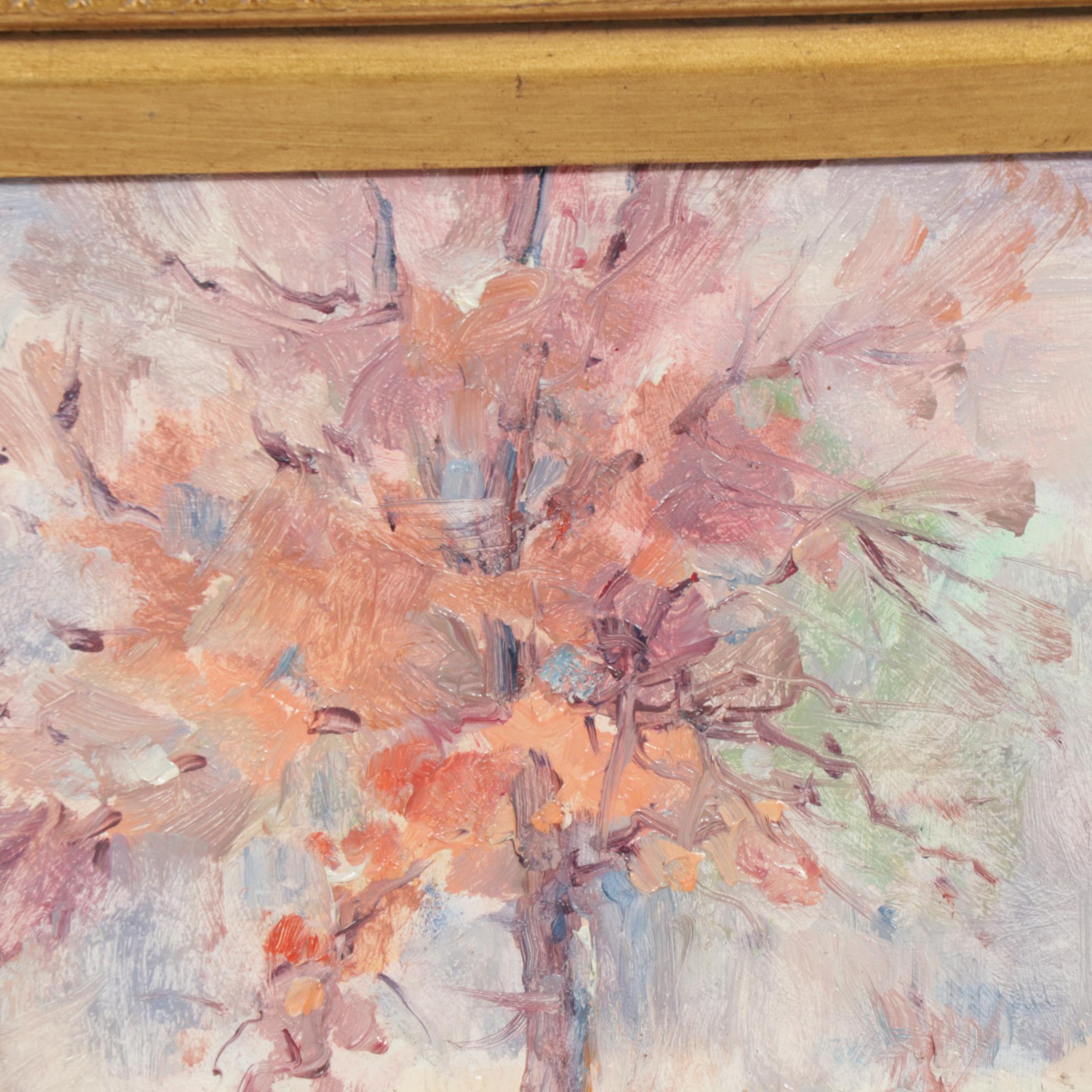 Anna Louise Thorne Oil Painting "Scioto County-Fall", 1940