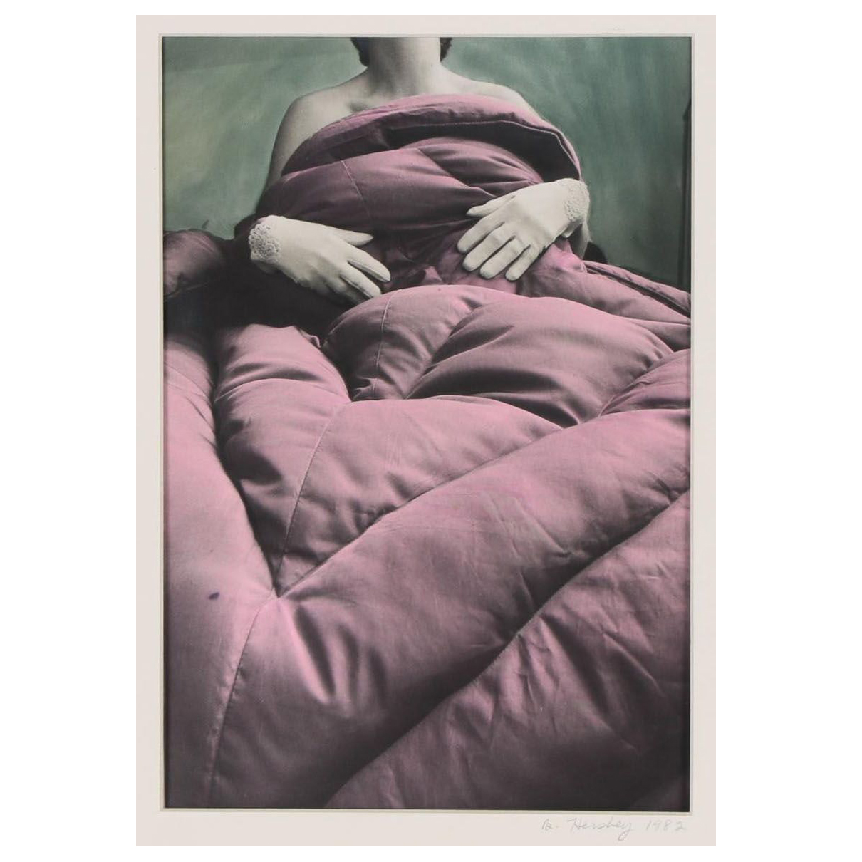 Barbara Hershey Figural Cliché Verre Photograph, 1982