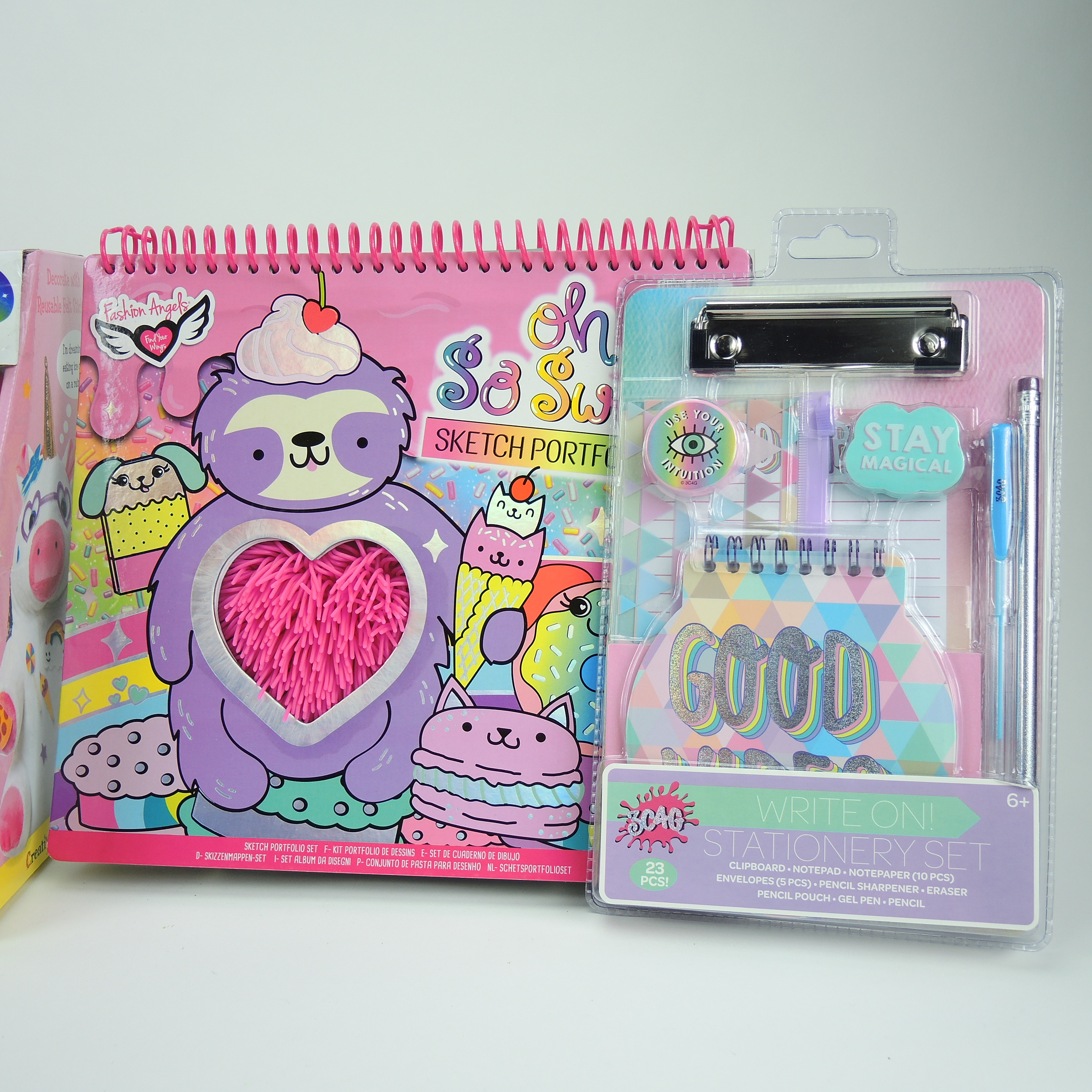 Faber-Castell "Sparkles the Unicorn" Toy,  Scrapbook Craft Kit, and More