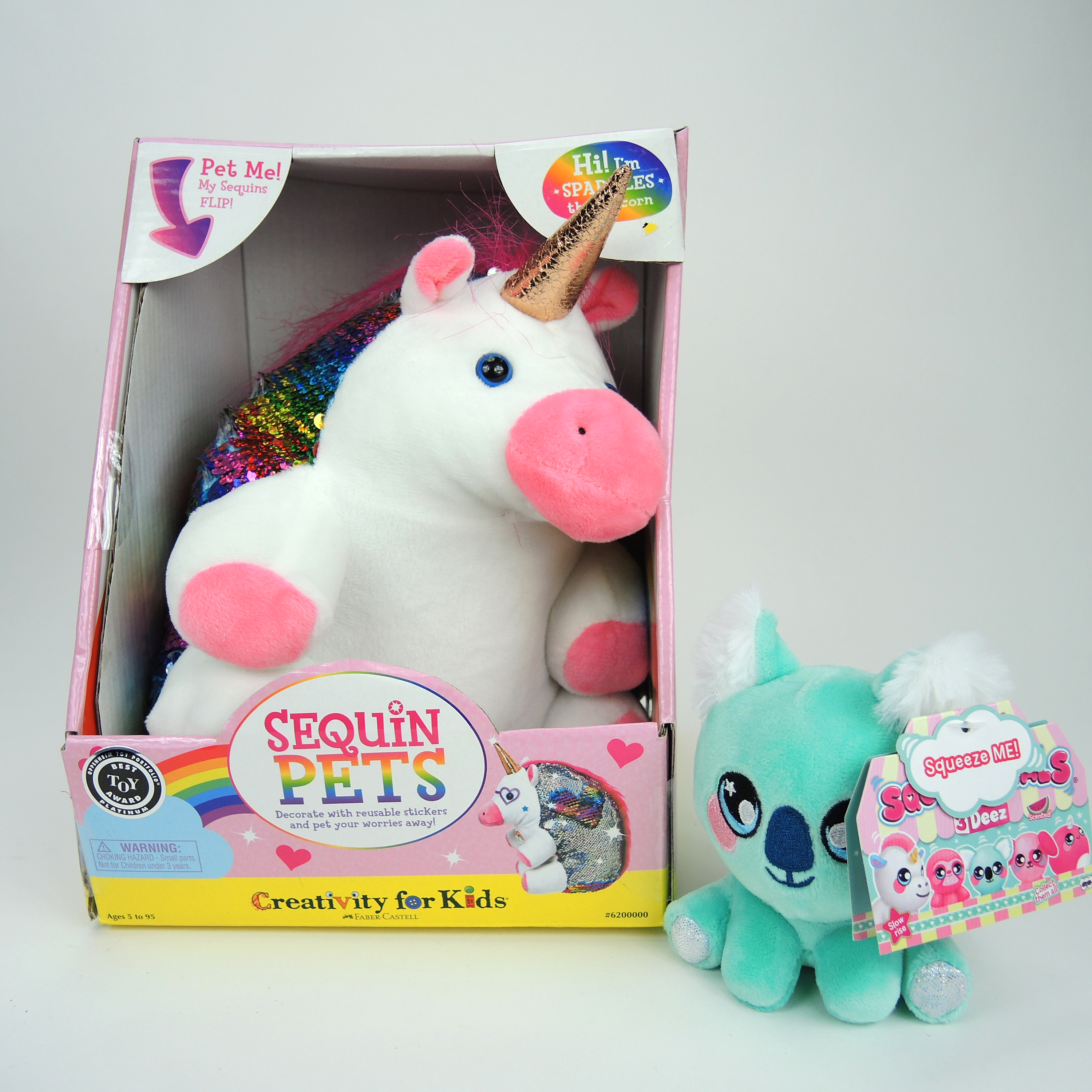 Faber-Castell "Sparkles the Unicorn" Toy,  Scrapbook Craft Kit, and More