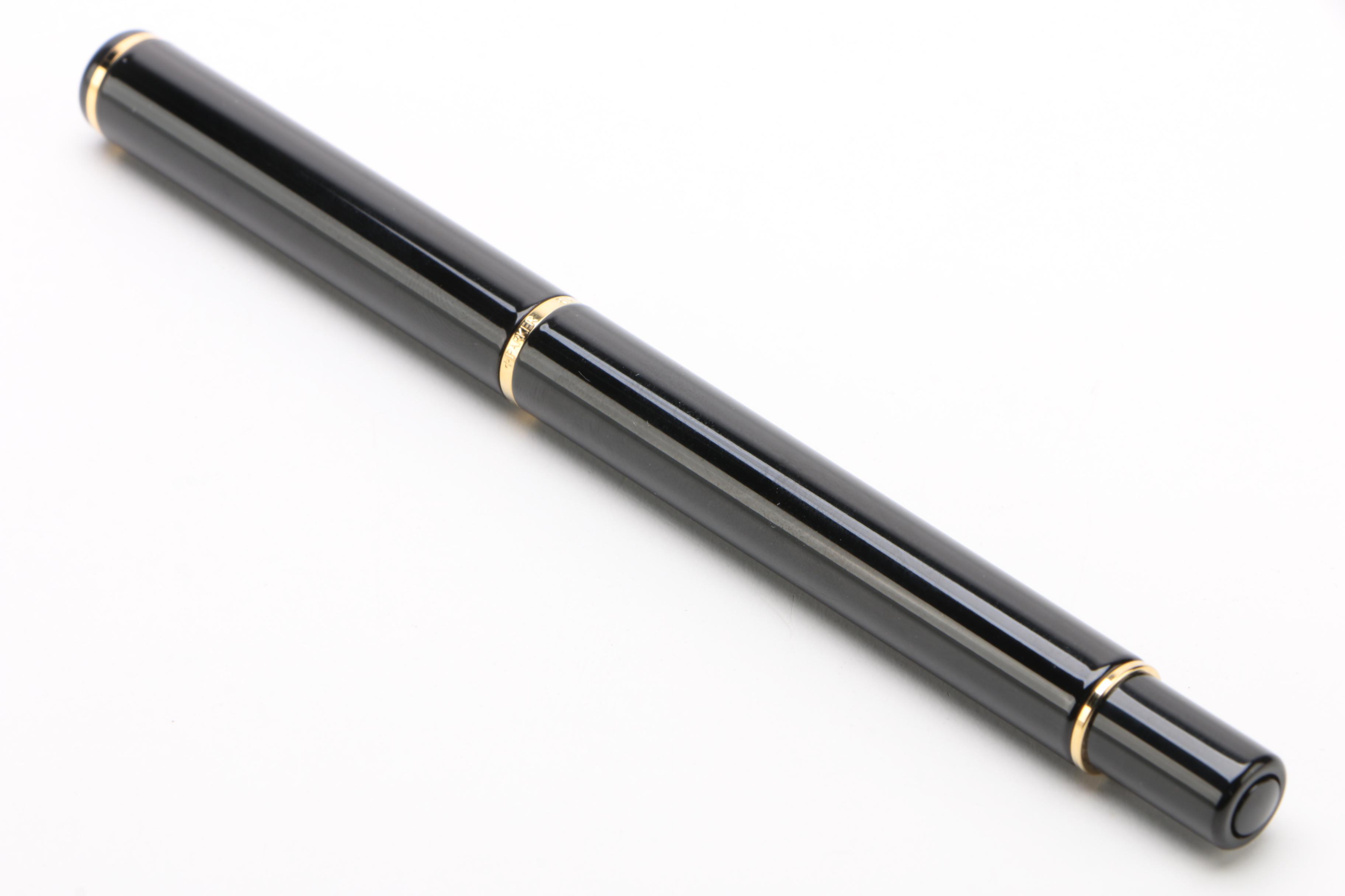 Parker "Rialto" Ballpoint Pen in Black Lacquer, UK Edition, 1996