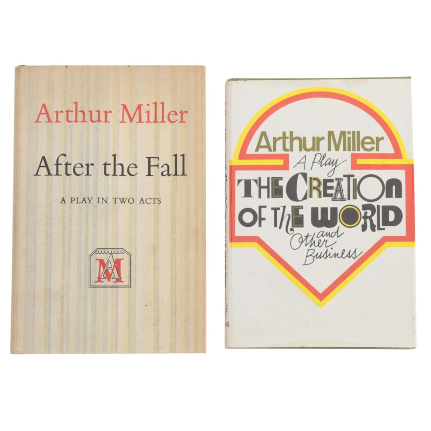 First Edition Arthur Miller Plays Including "After the Fall"
