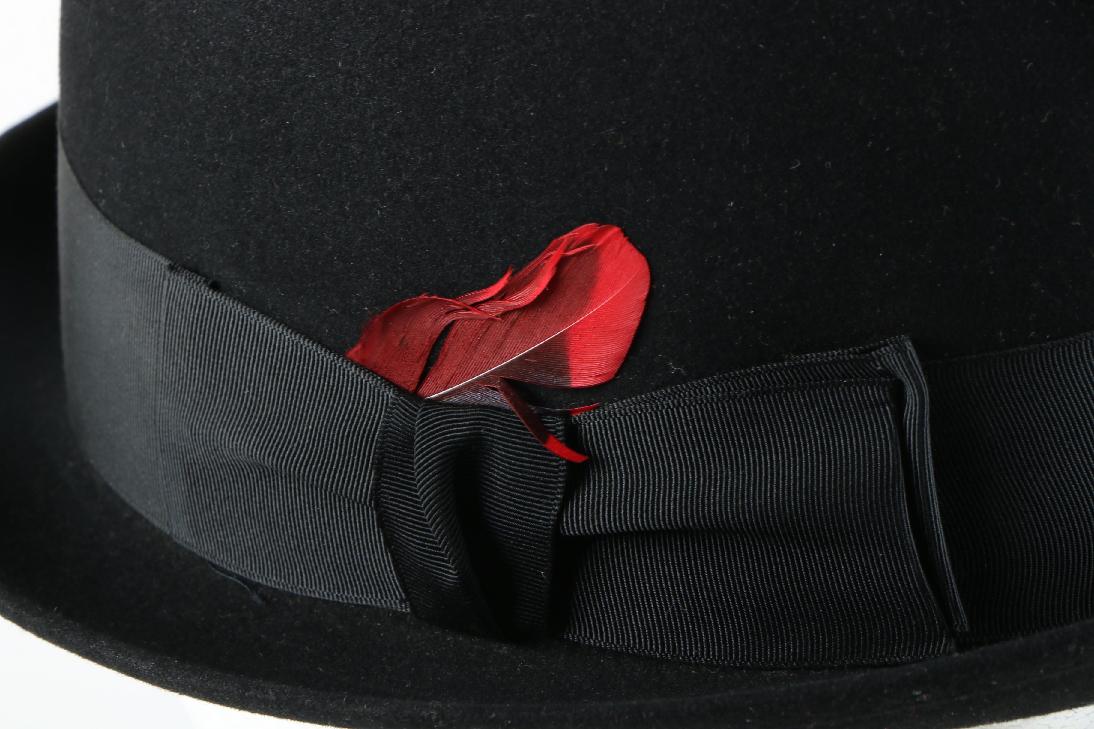 Thomas Begg New York "Via Romagna" Fedora and Disney Hats Box