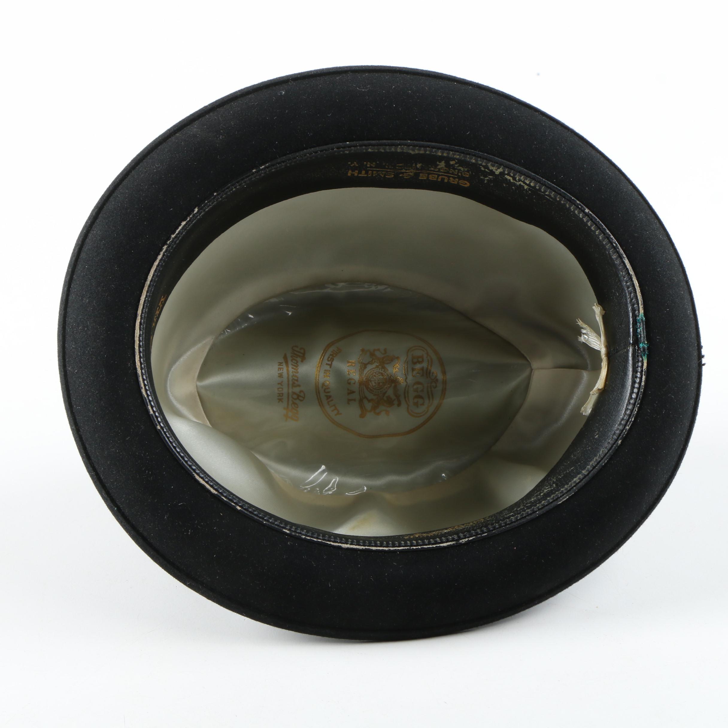 Thomas Begg New York "Via Romagna" Fedora and Disney Hats Box