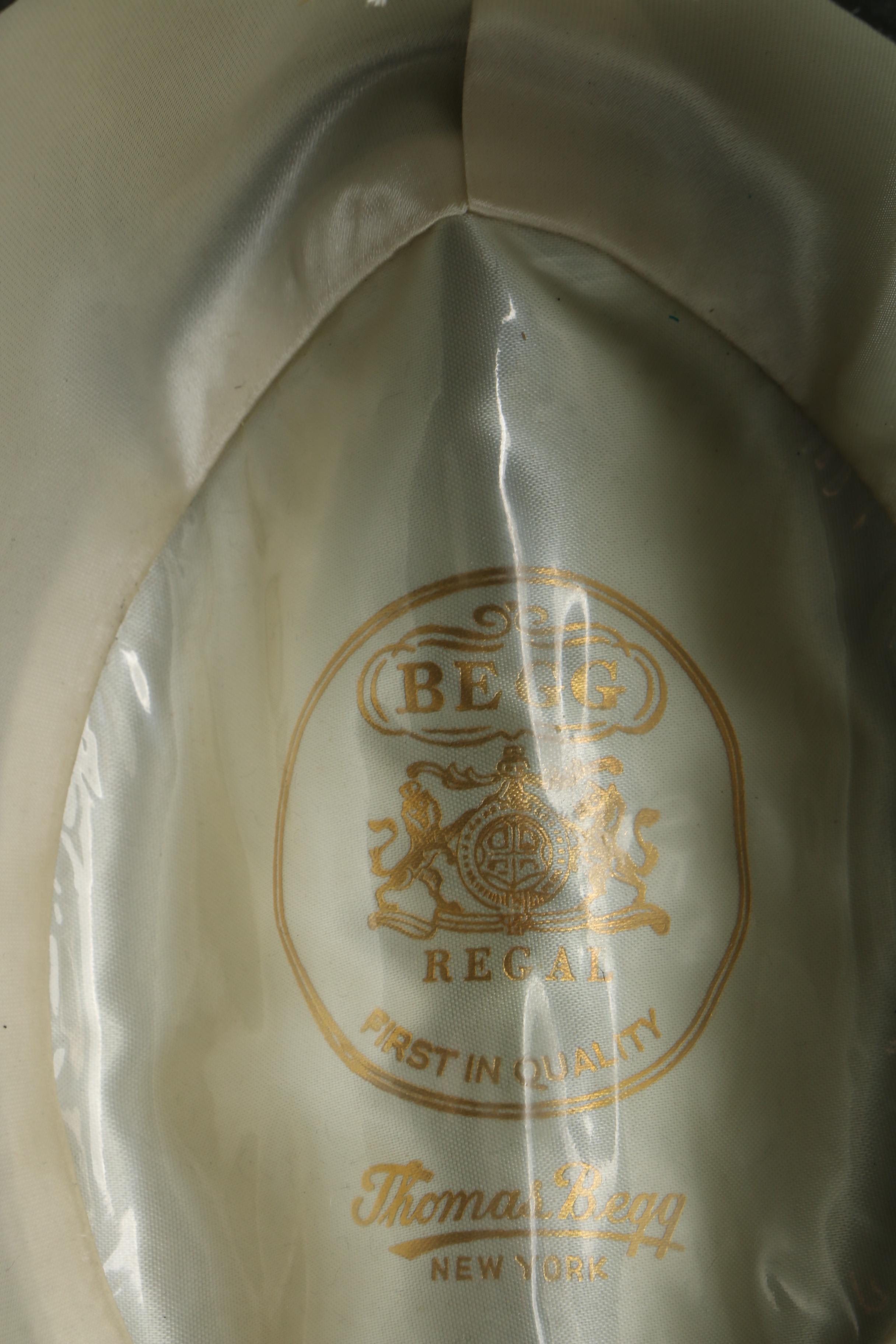 Thomas Begg New York "Via Romagna" Fedora and Disney Hats Box