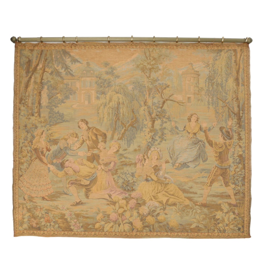 Machine-Woven Jacquard Composite Tapestry after Francisco Goya