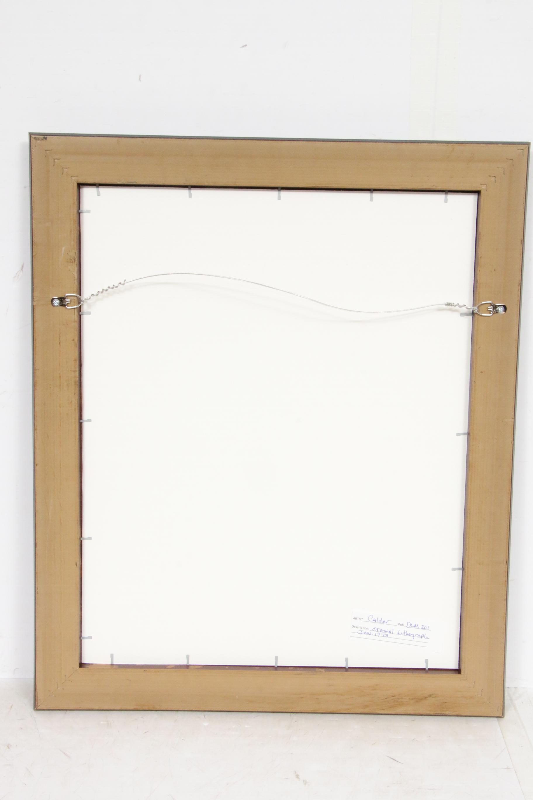 Alexander Calder Color Lithograph for "Derrière le Miroir," 1973