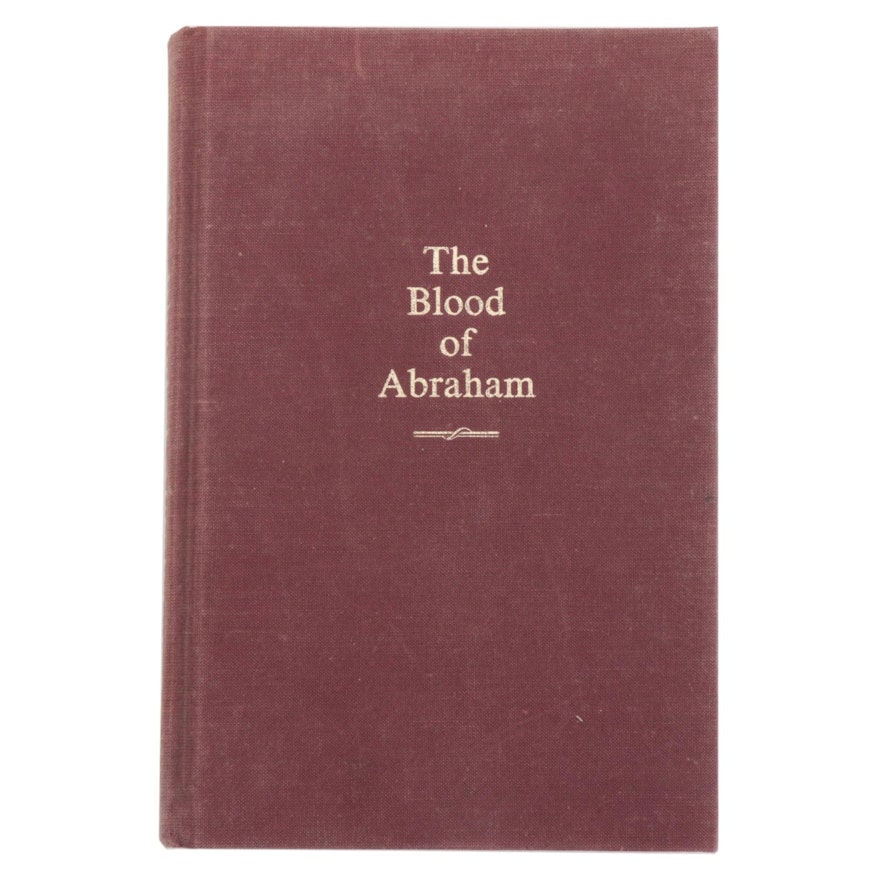 Signed First Edition "The Blood of Abraham" by Jimmy Carter, 1985
