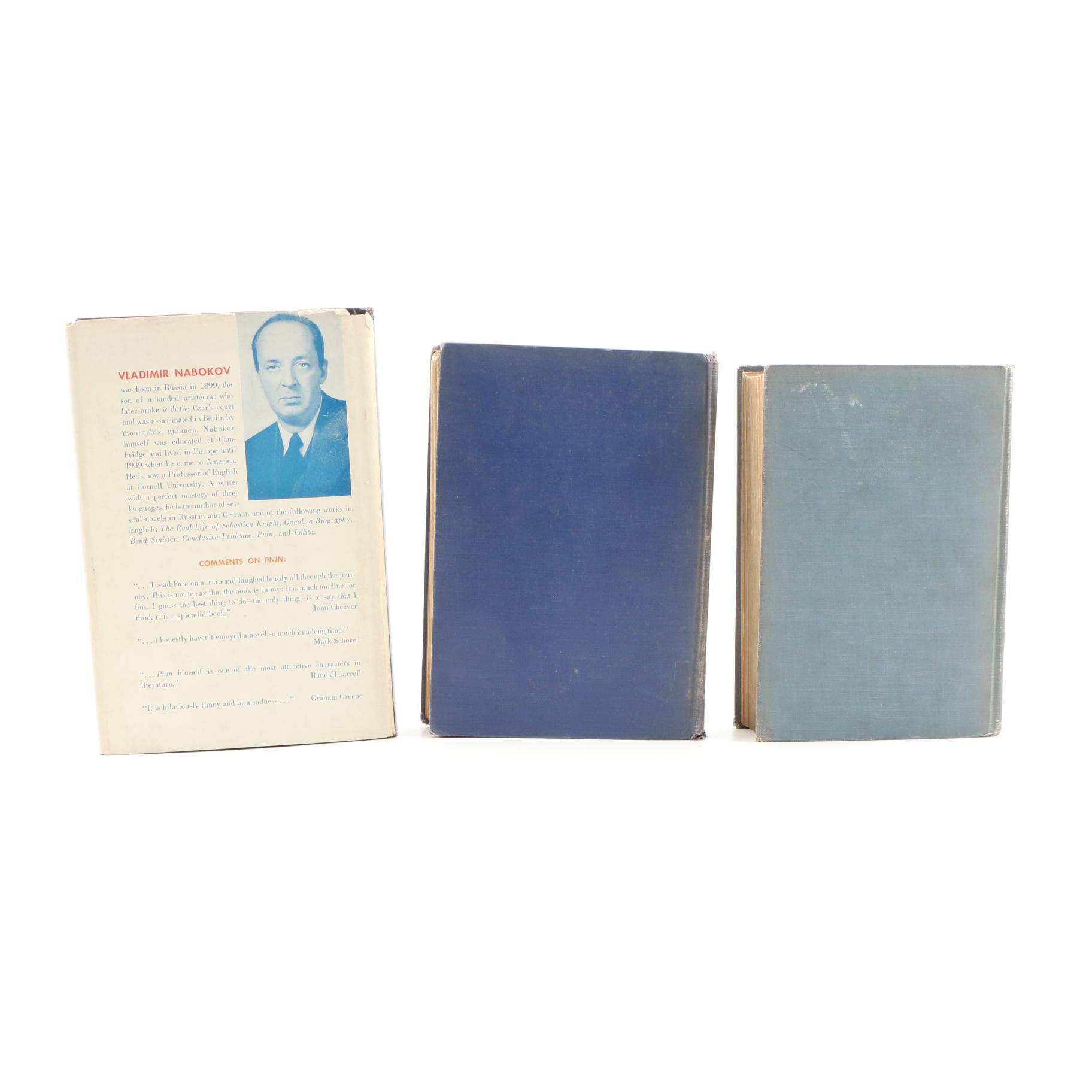 Fiction Books Including Vladimir Nabokov, Thomas Wolfe, and Émile Zola