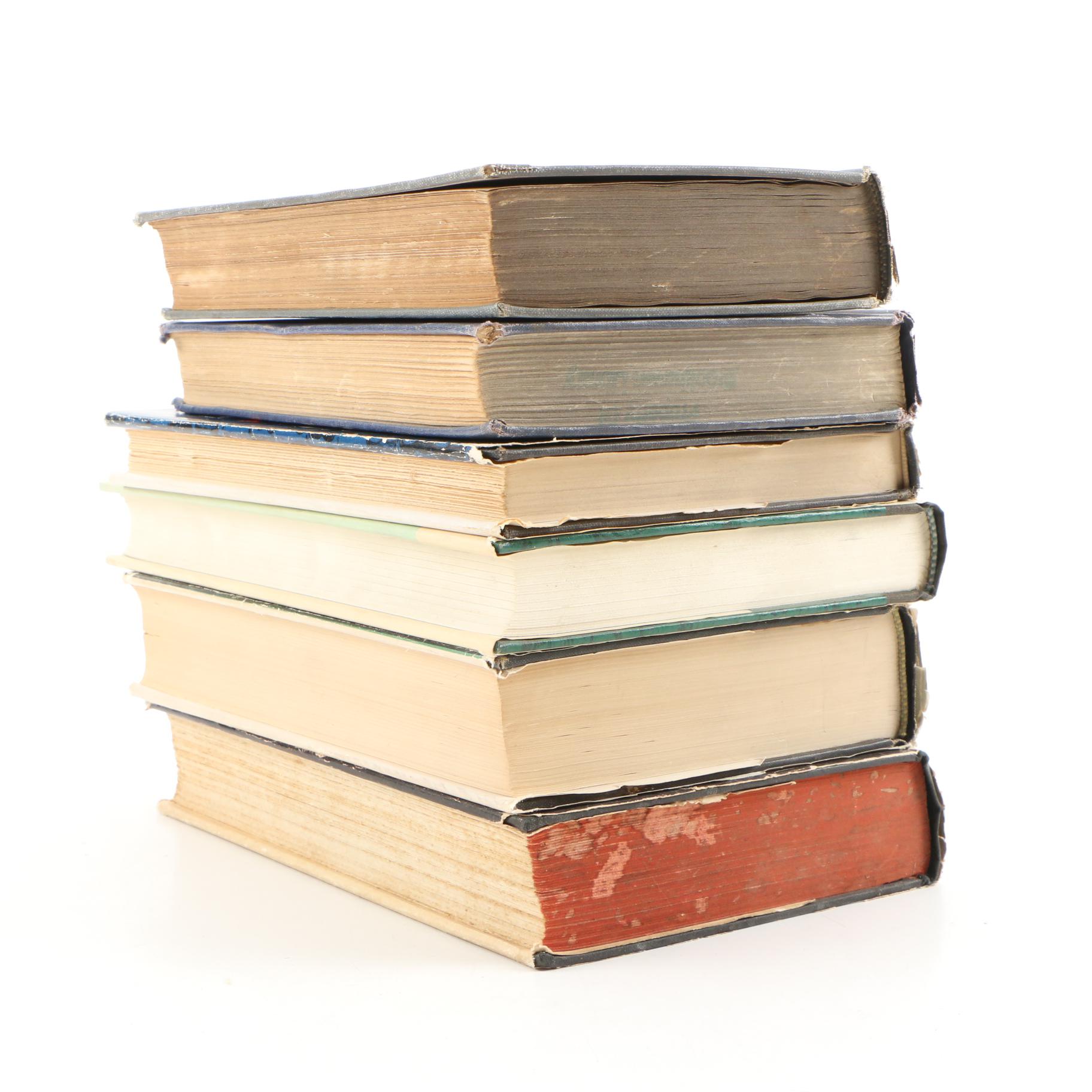 Fiction Books Including Vladimir Nabokov, Thomas Wolfe, and Émile Zola