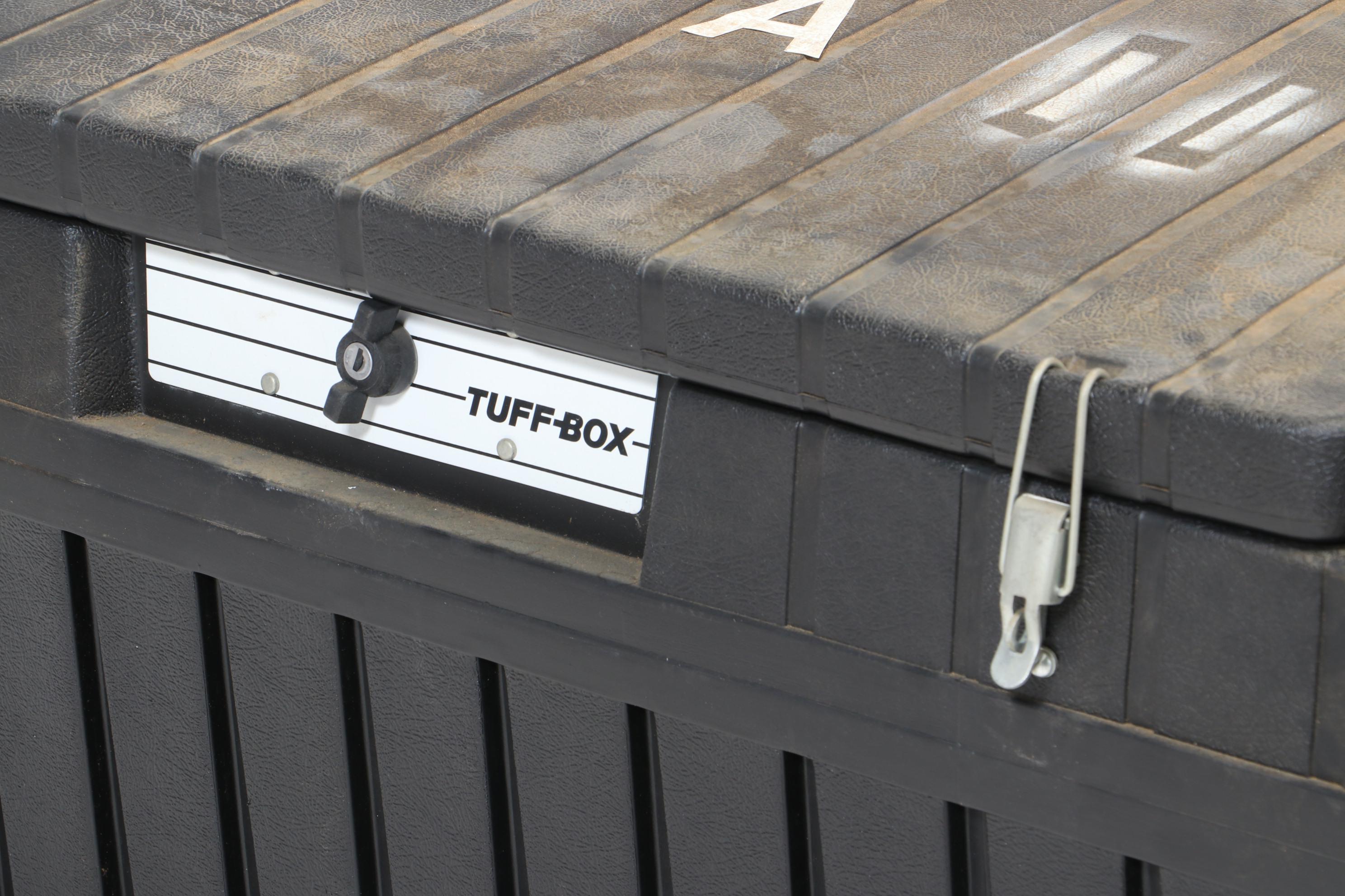 Tuff Box Heavy-Duty Plastic Lockable Tool Storage Box