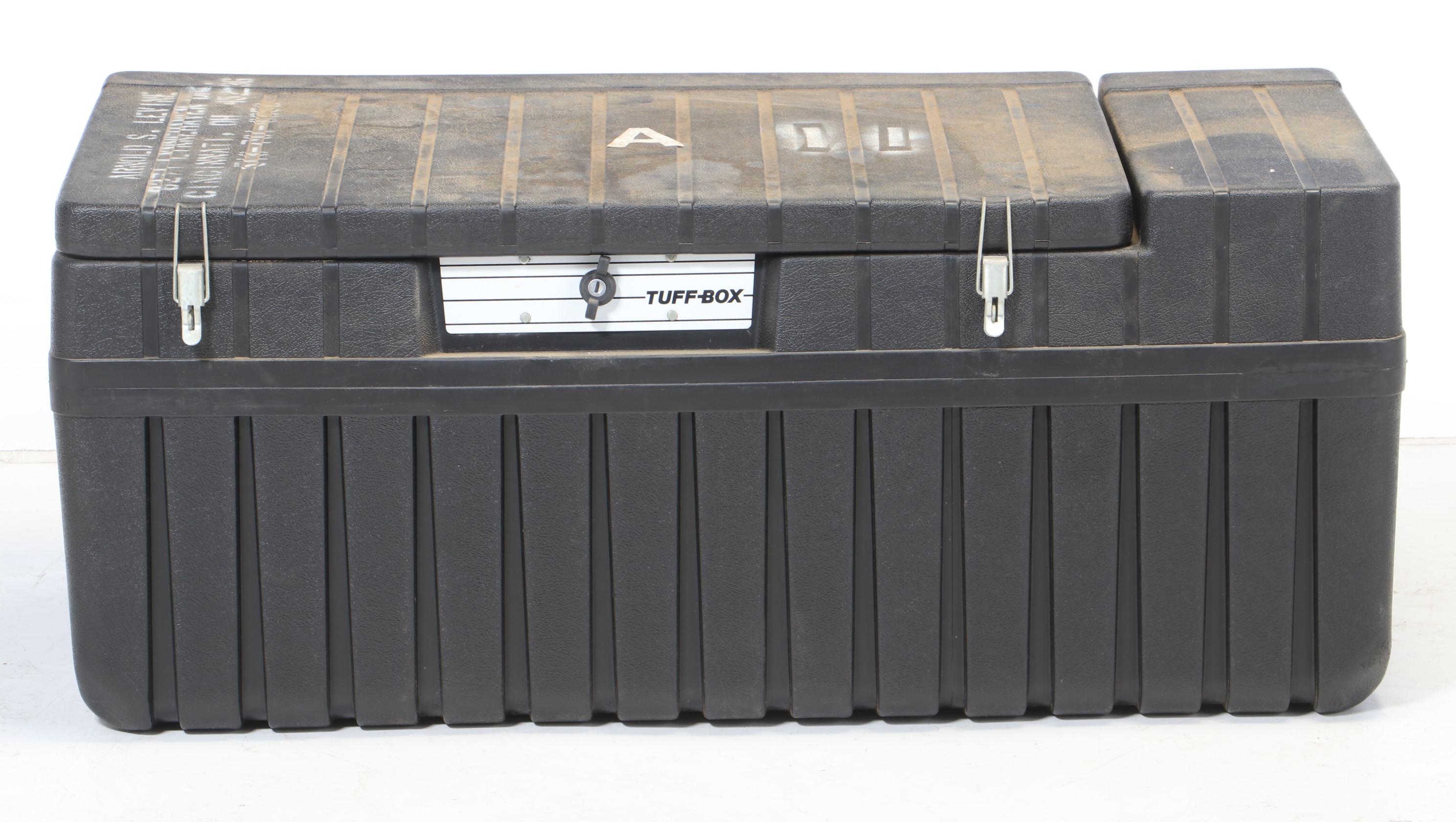 Tuff Box Heavy-Duty Plastic Lockable Tool Storage Box