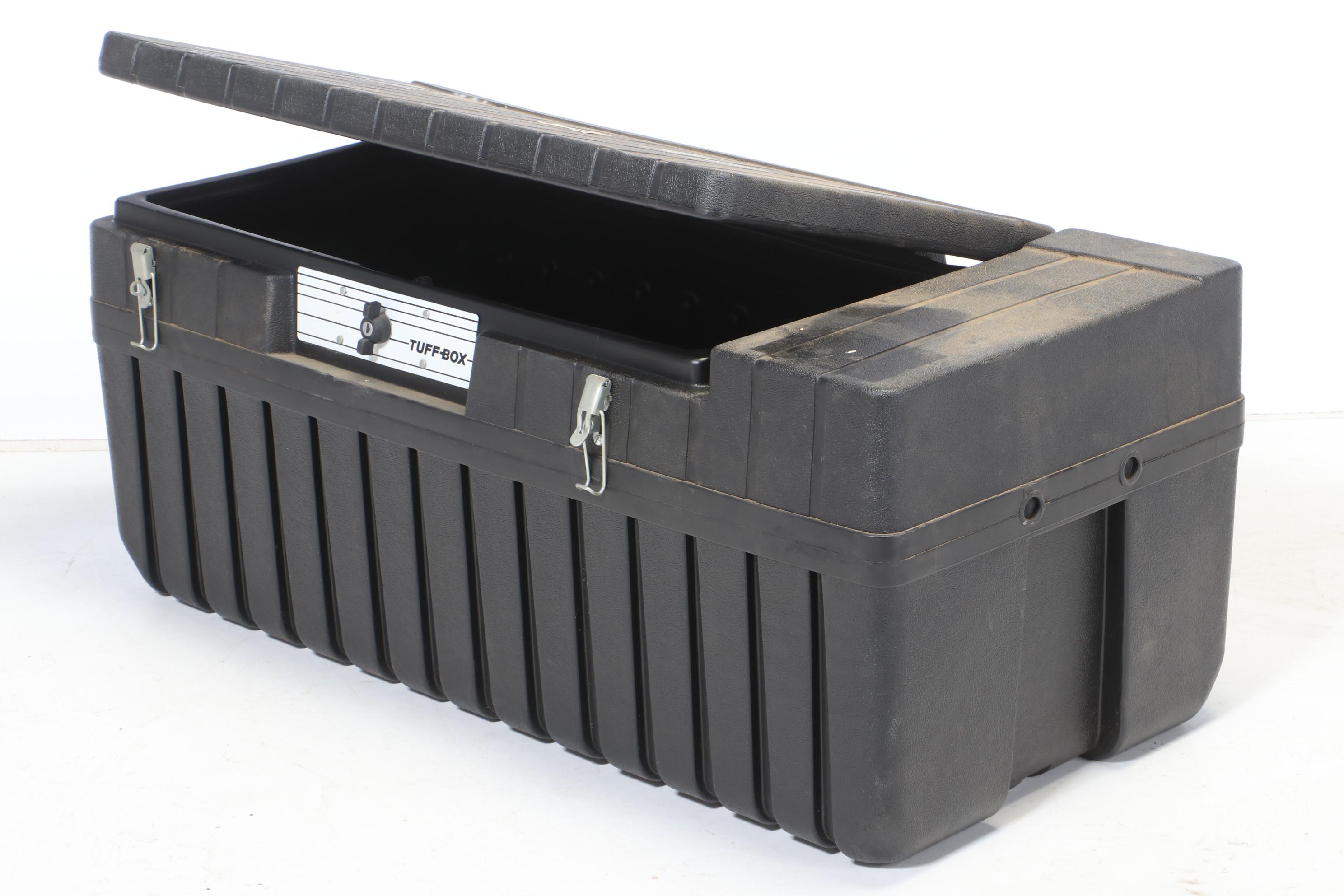 Tuff Box Heavy-Duty Plastic Lockable Tool Storage Box