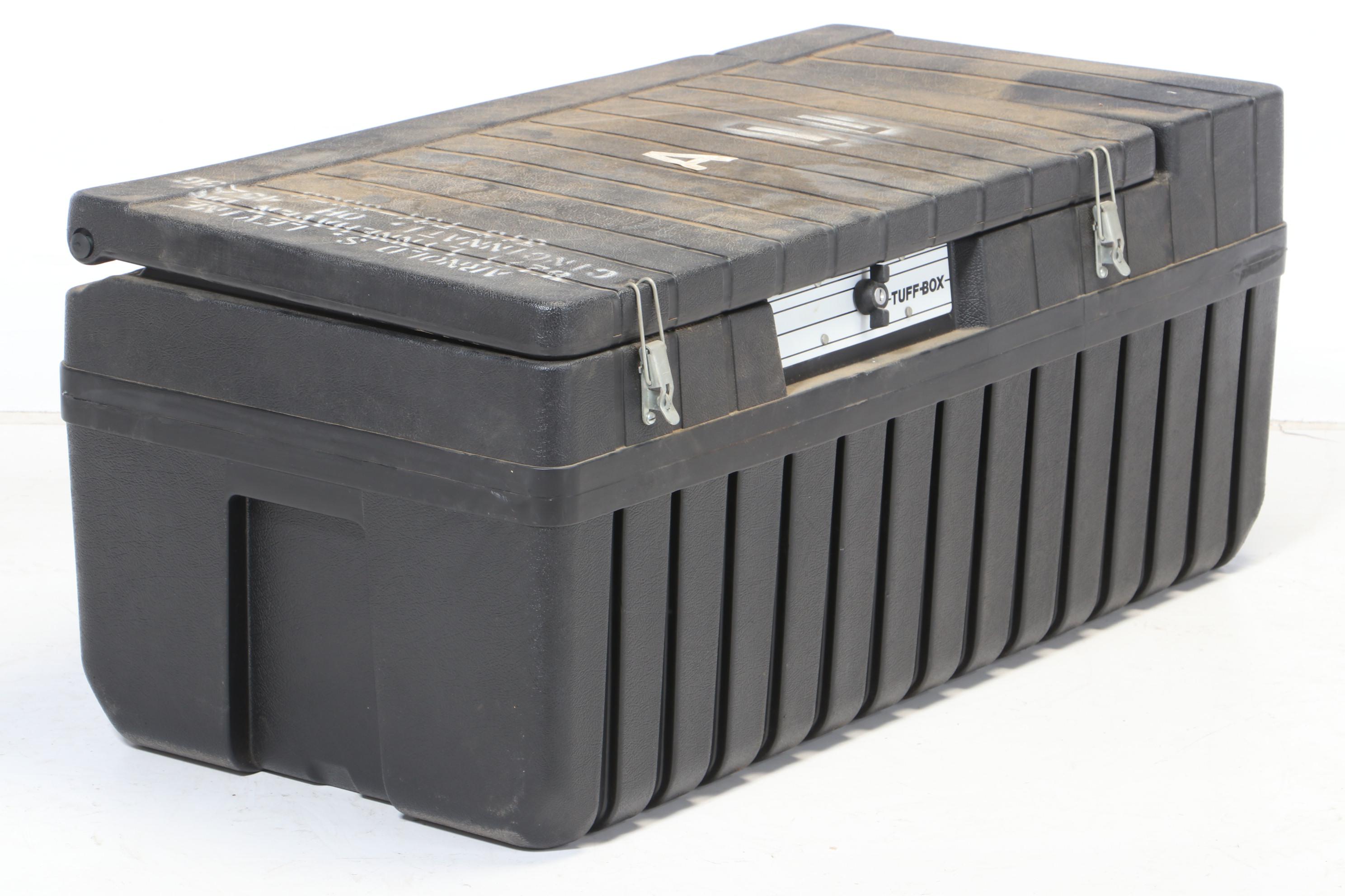 Tuff Box Heavy-Duty Plastic Lockable Tool Storage Box