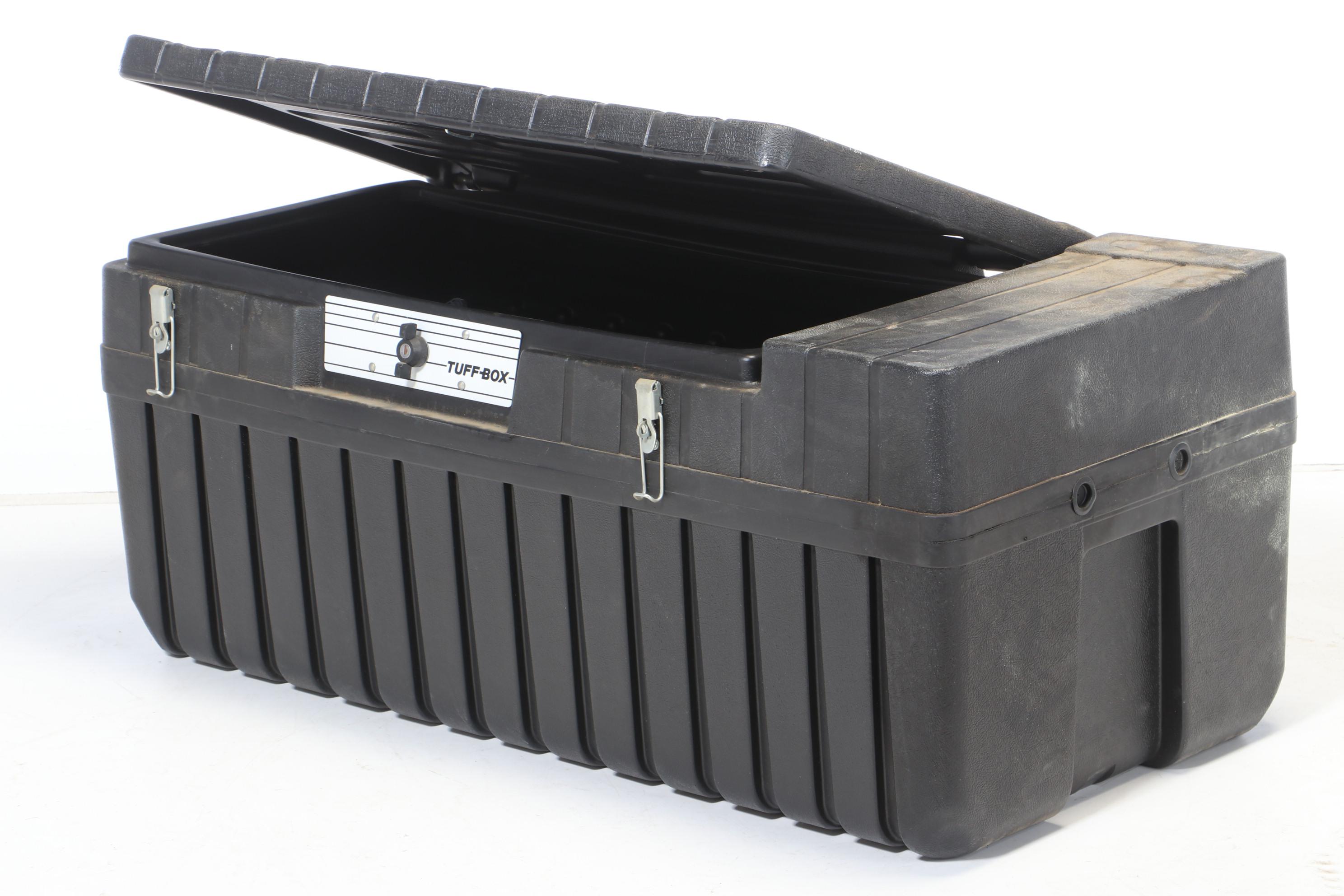 Tuff Box Heavy-Duty Plastic Lockable Tool Storage Box