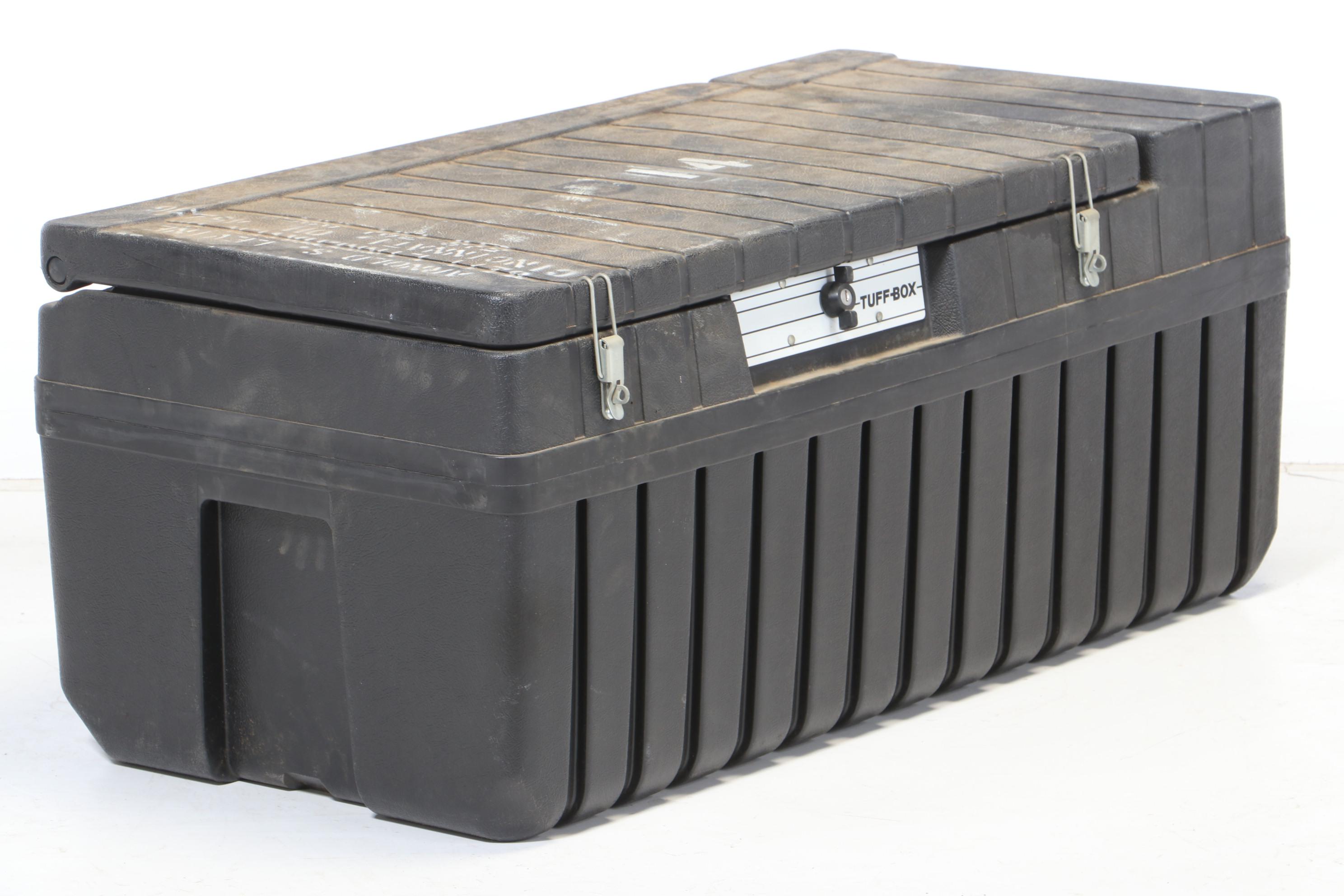 Tuff Box Heavy-Duty Plastic Lockable Tool Storage Box