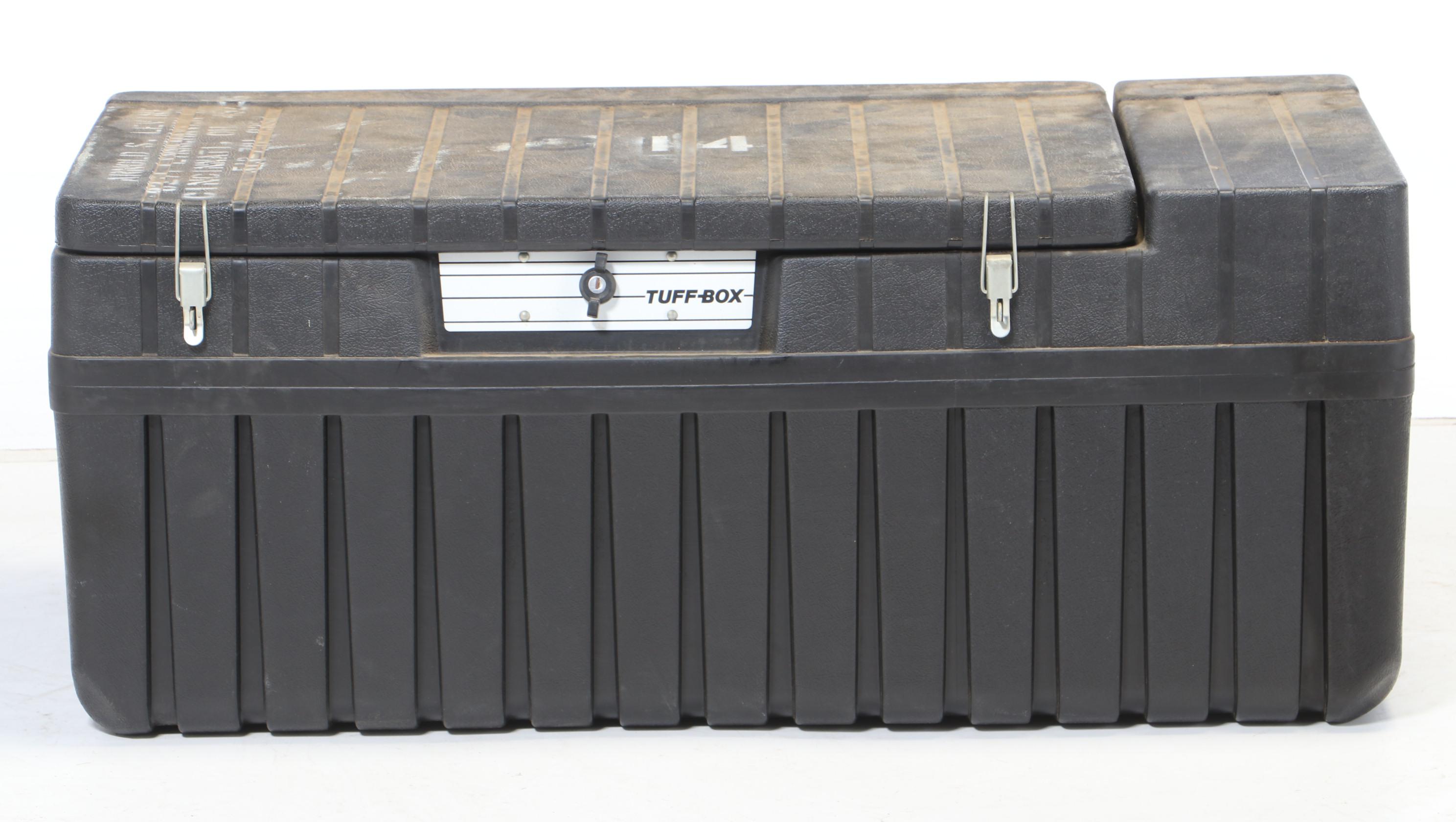 Tuff Box Heavy-Duty Plastic Lockable Tool Storage Box