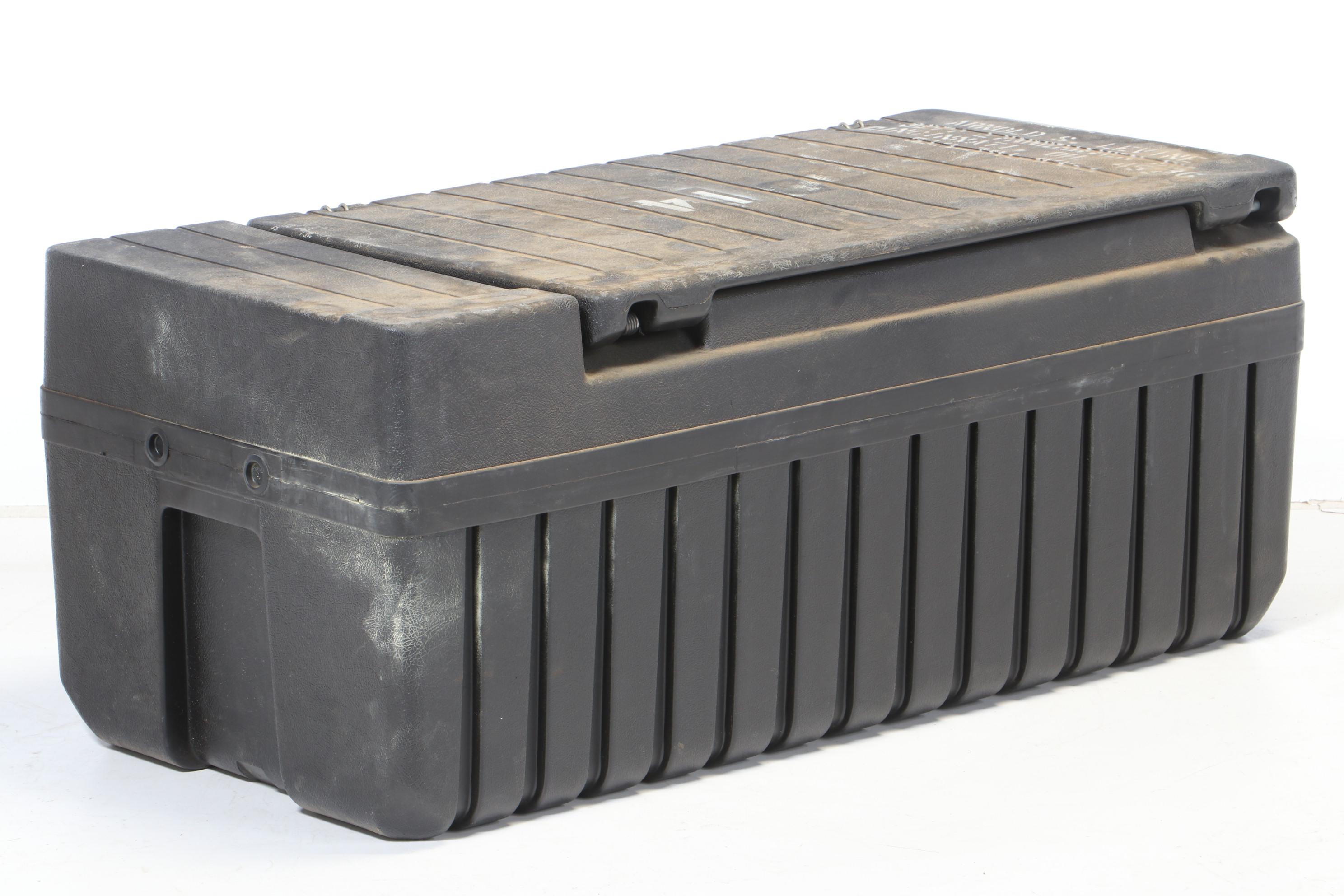 Tuff Box Heavy-Duty Plastic Lockable Tool Storage Box