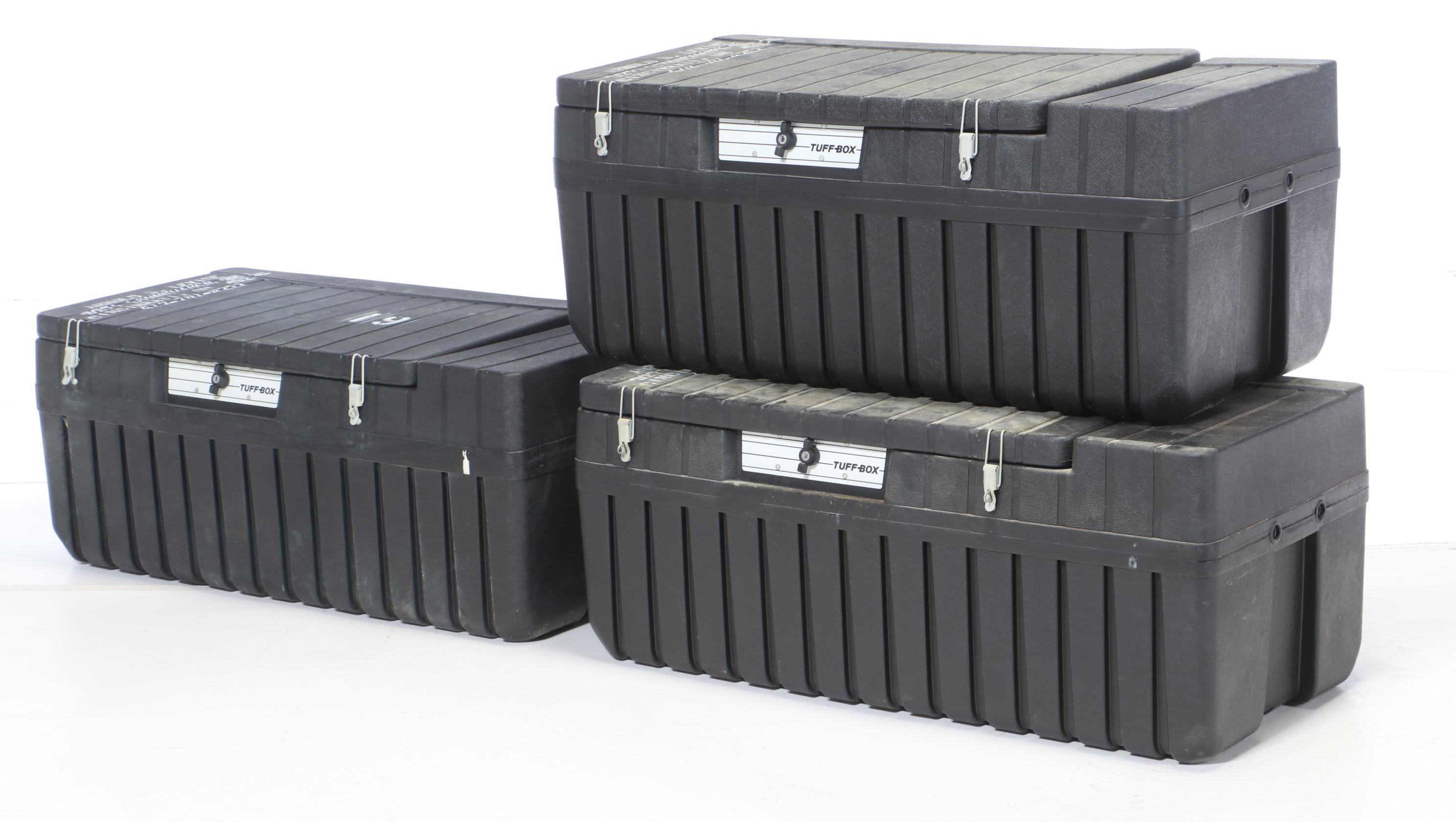 Tuff Box Heavy-Duty Plastic Lockable Tool Storage Boxes