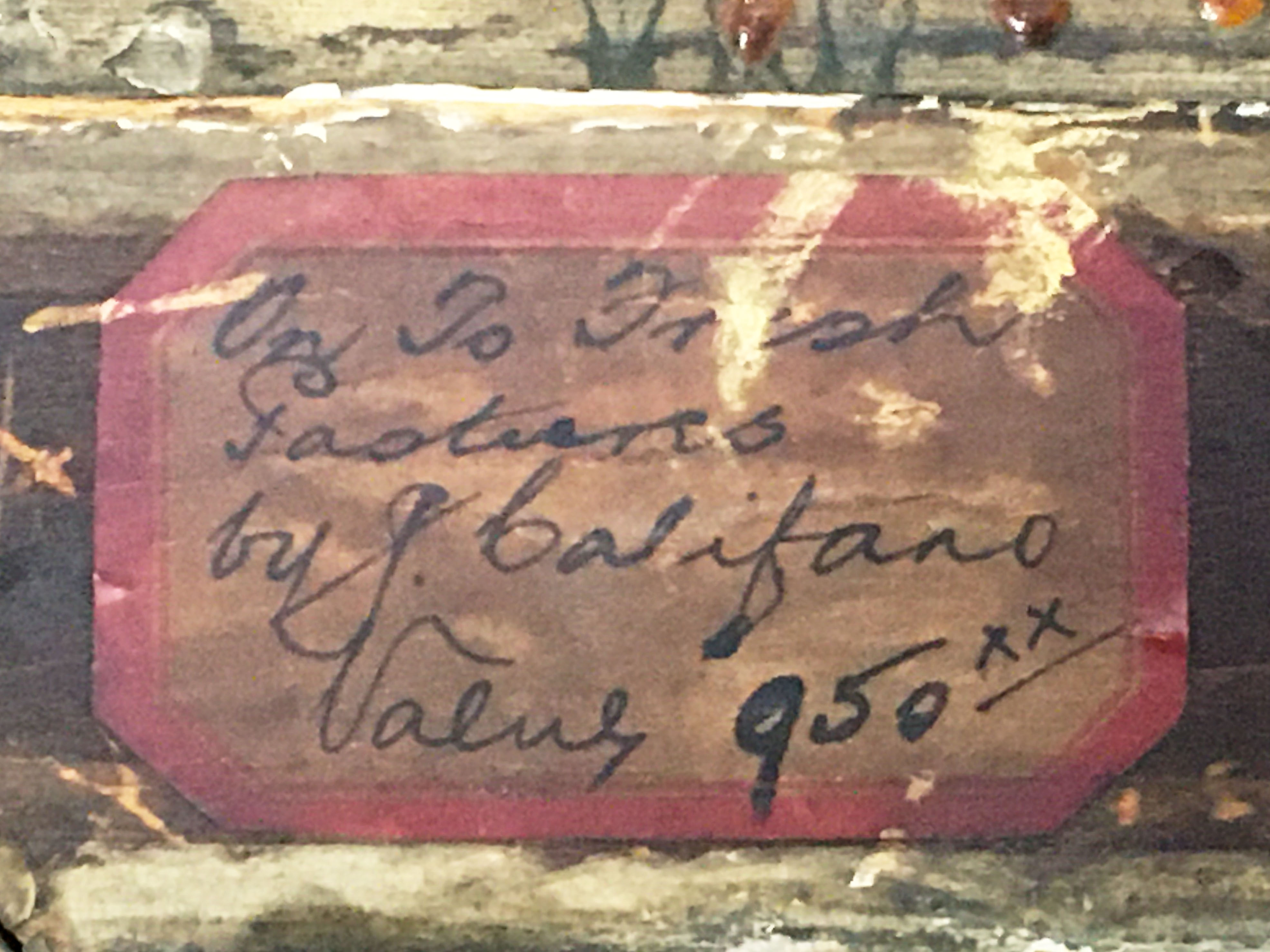 John Califano Oil Painting "On to Fresh Pastures", Late 19th/Early 20th Century