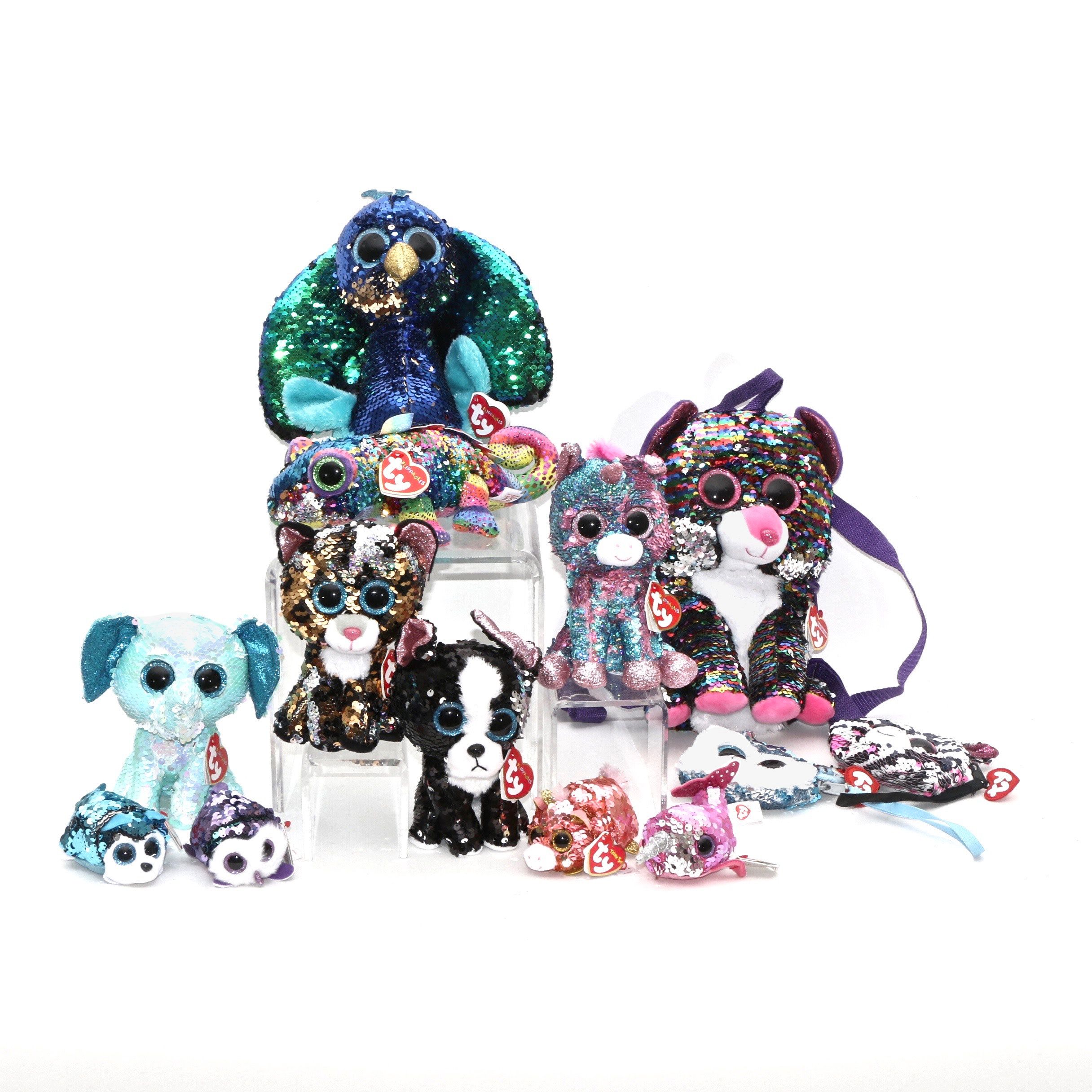 Ty Plush Various Edition Beanie Baby Collection