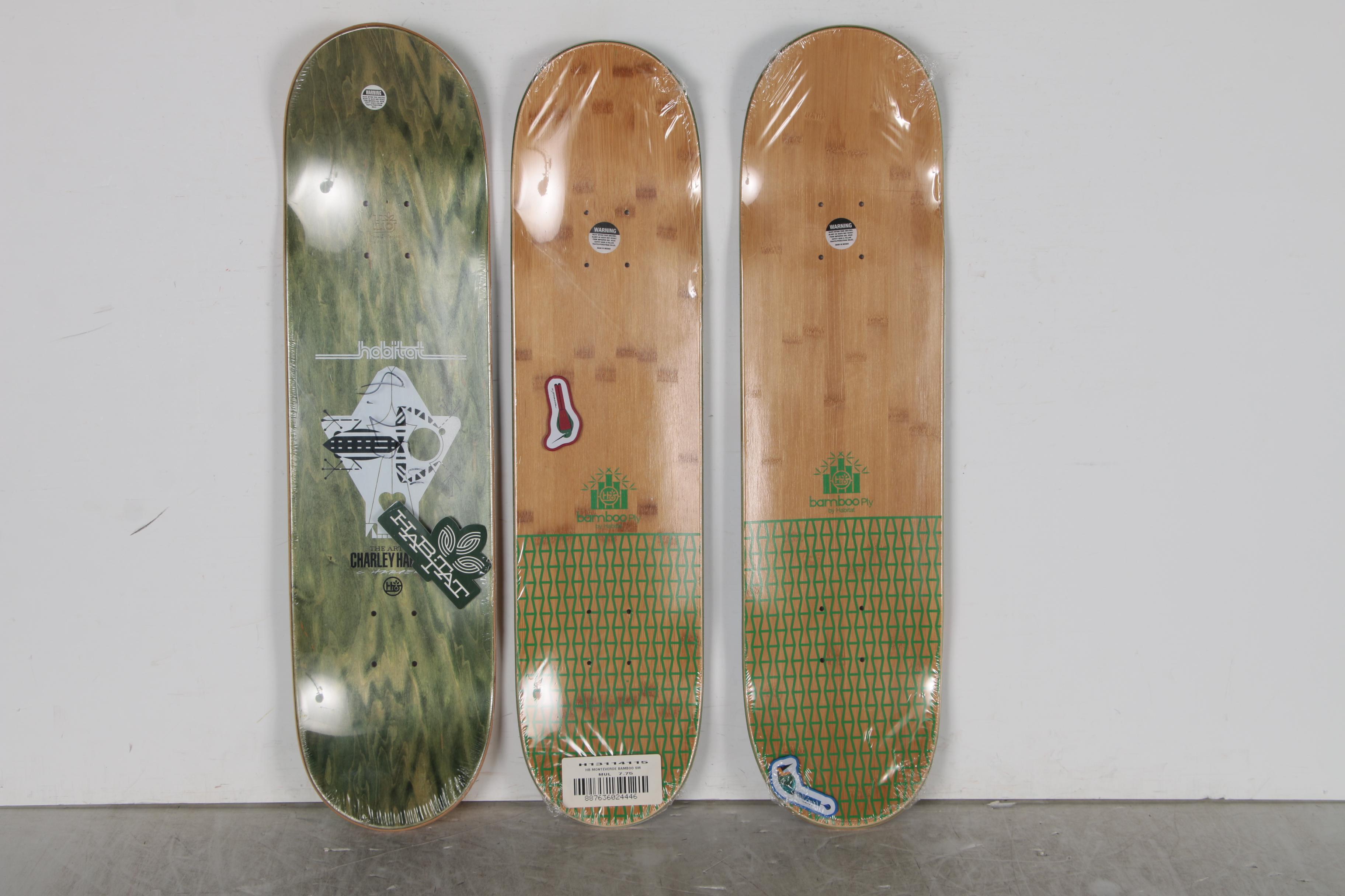 Habitat Skateboards Featuring Charley Harper Artwork
