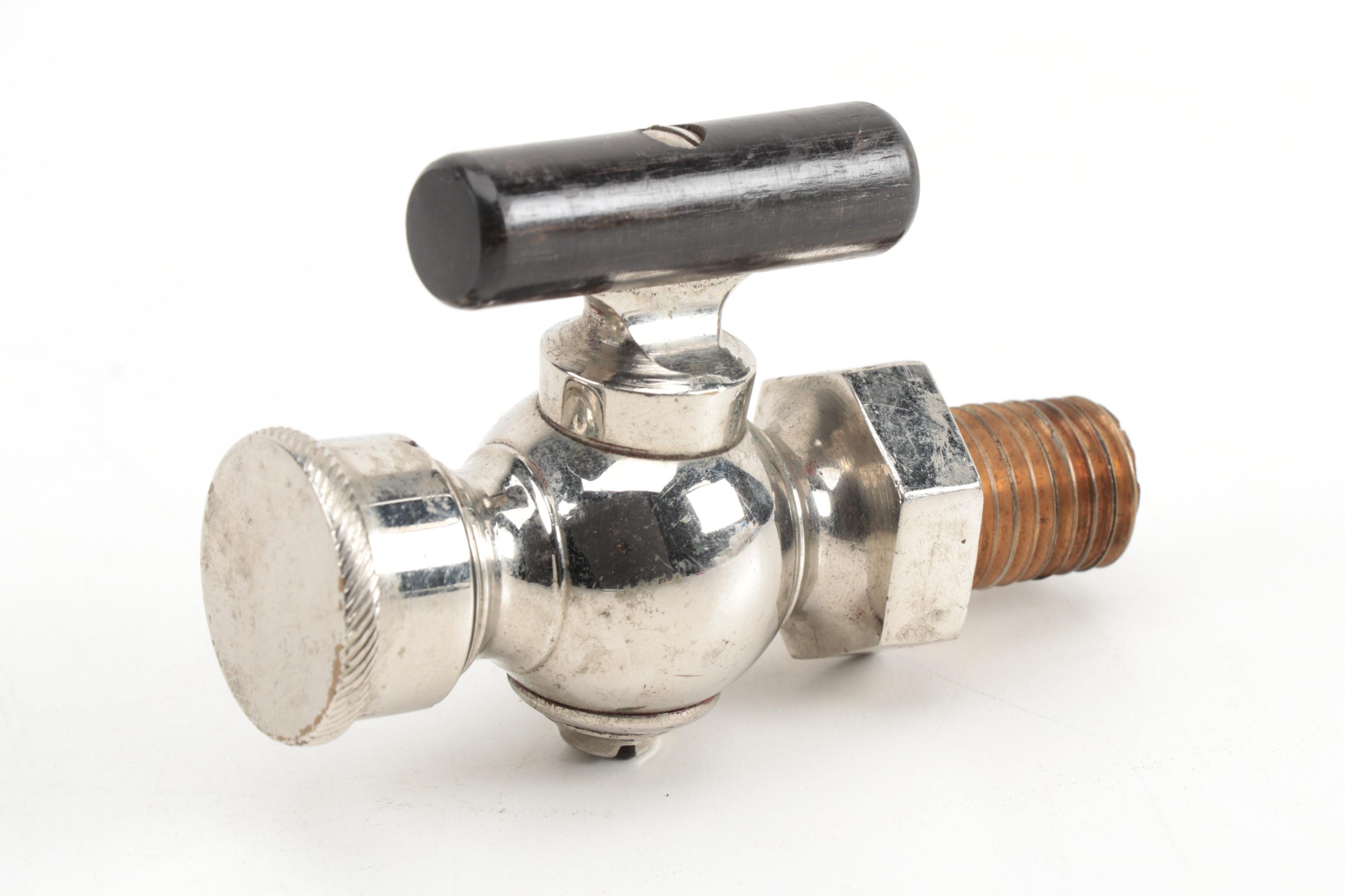 Crosby Steam Gage & Valve Co. Steam Indicator in Walnut Case