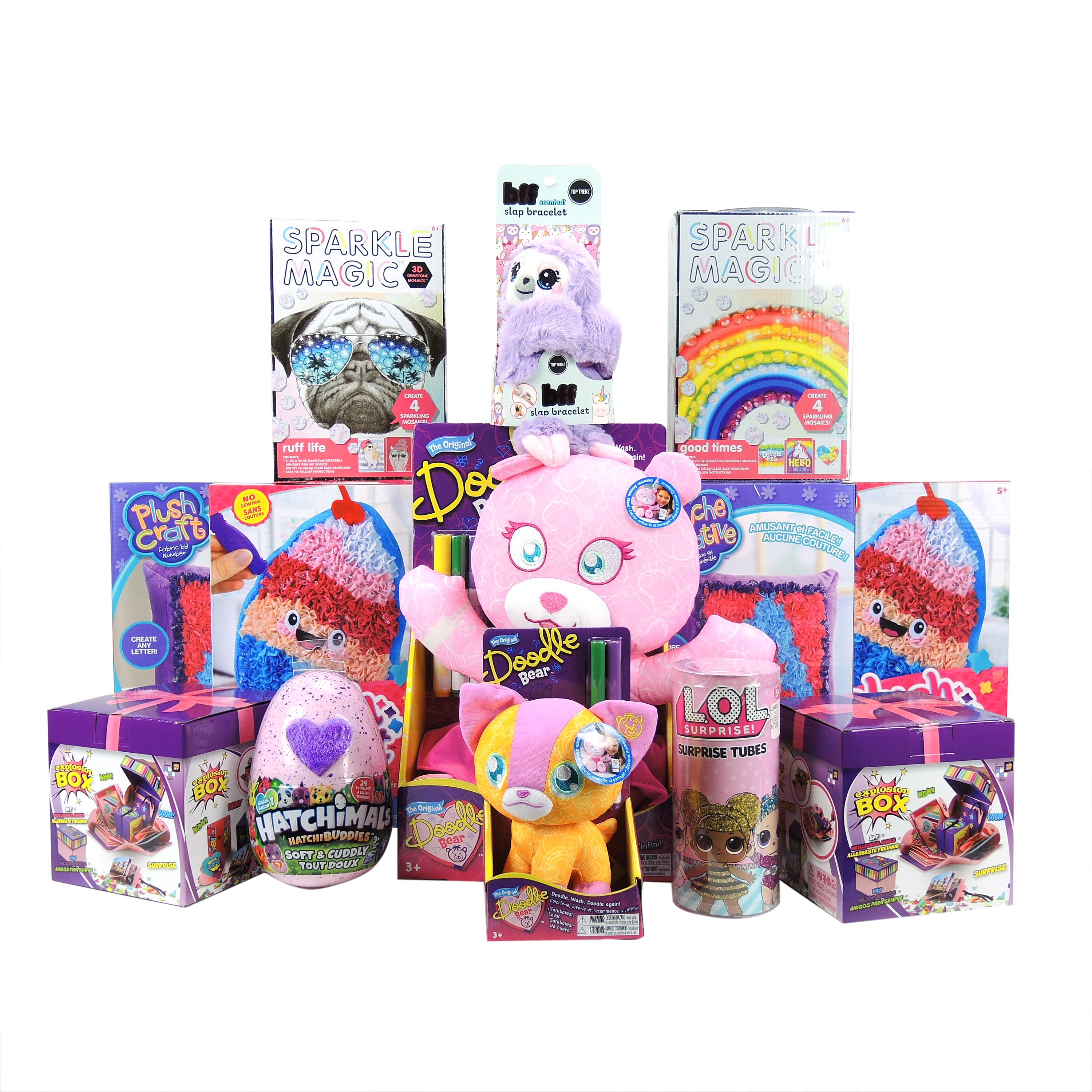 Plush Craft Kits, Scrapbook Craft Kits, and Other Craft Kits