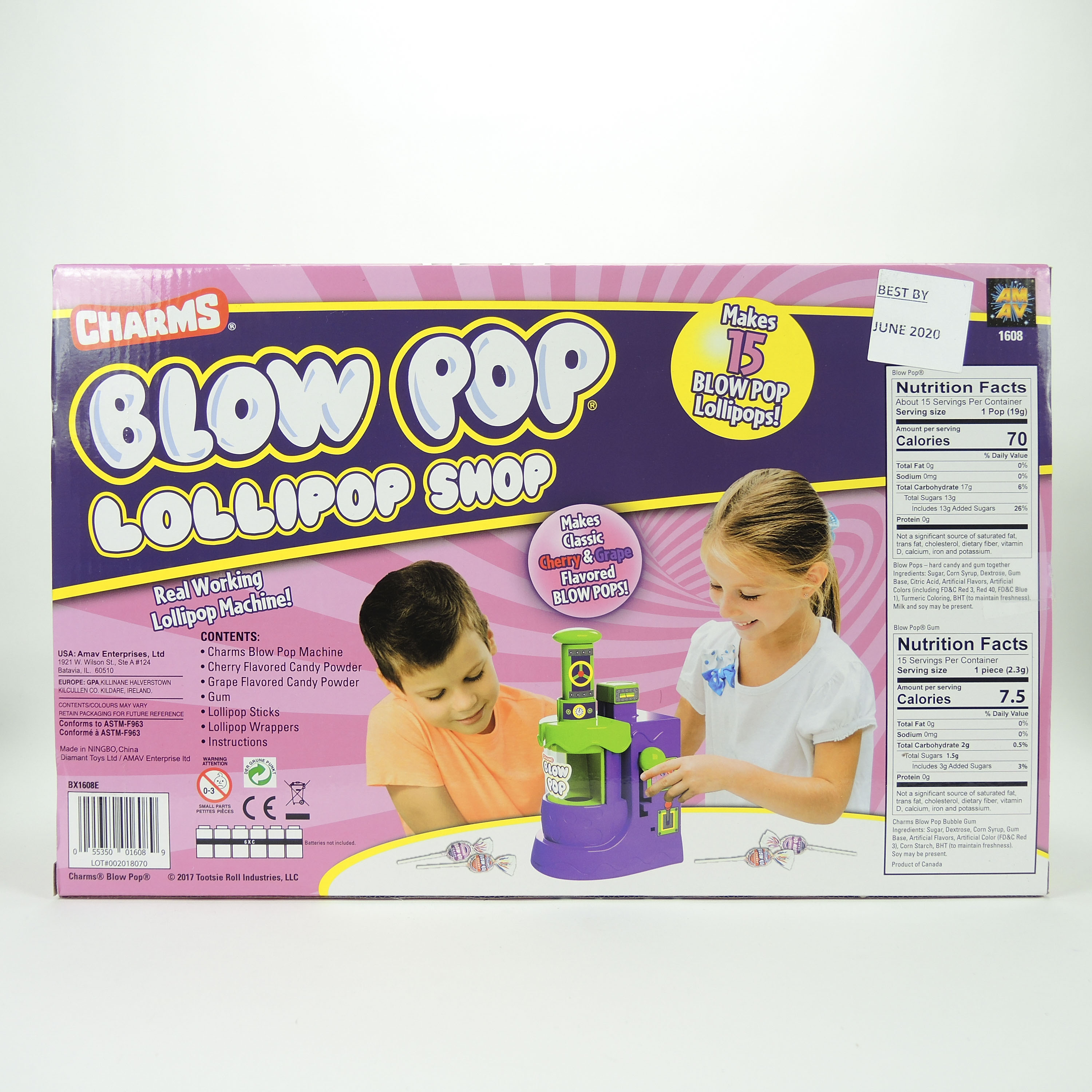 Charms "Blow Pop Lollipop Shop" Kit and Other Toys