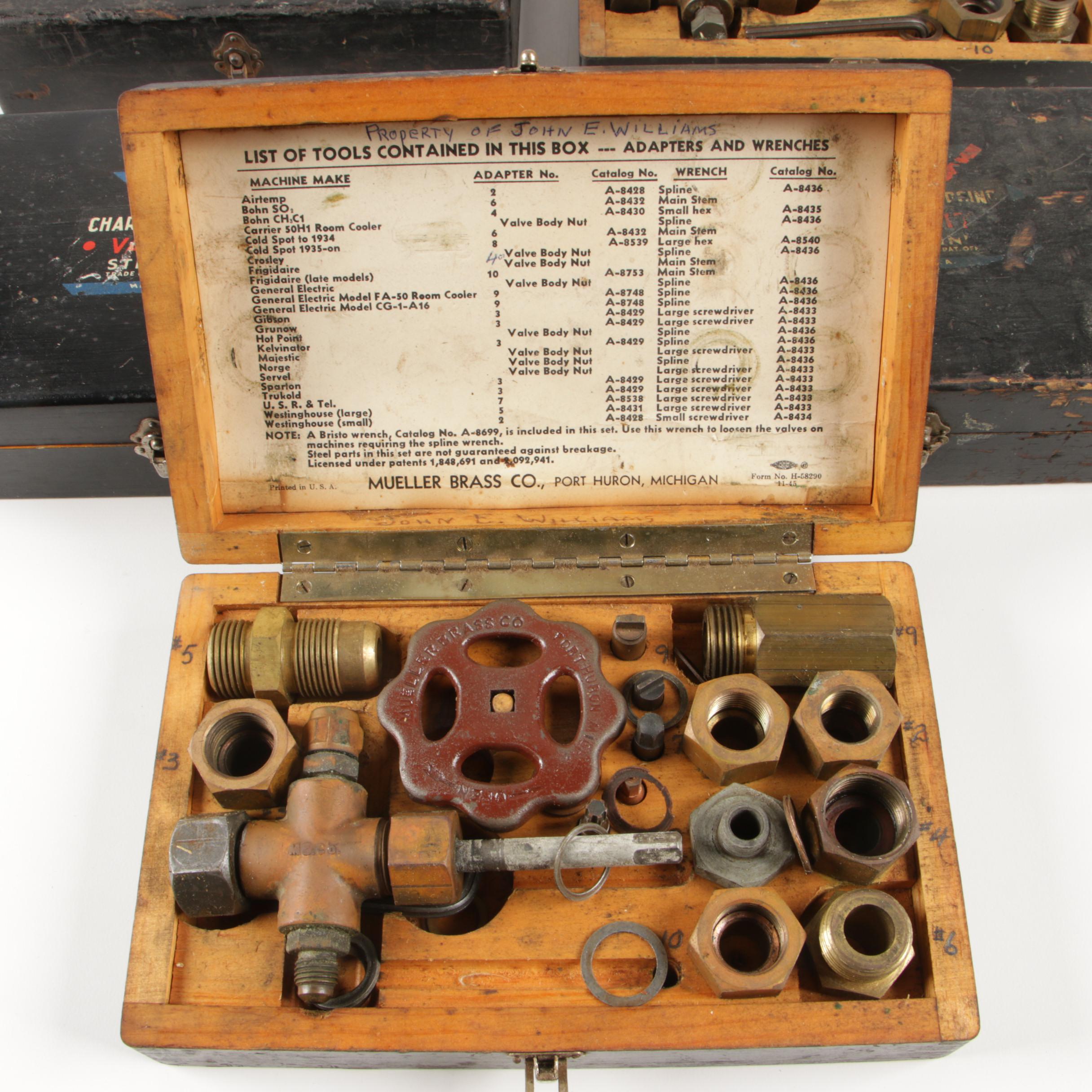 Mueller Brass Co. Charging and Purging Valve Kits