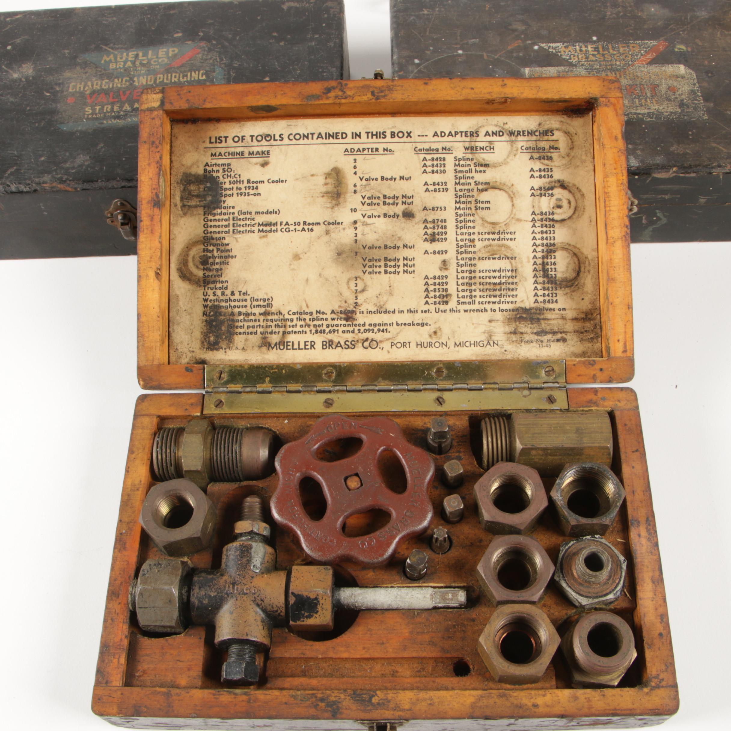 Mueller Brass Co. Charging and Purging Valve Kits