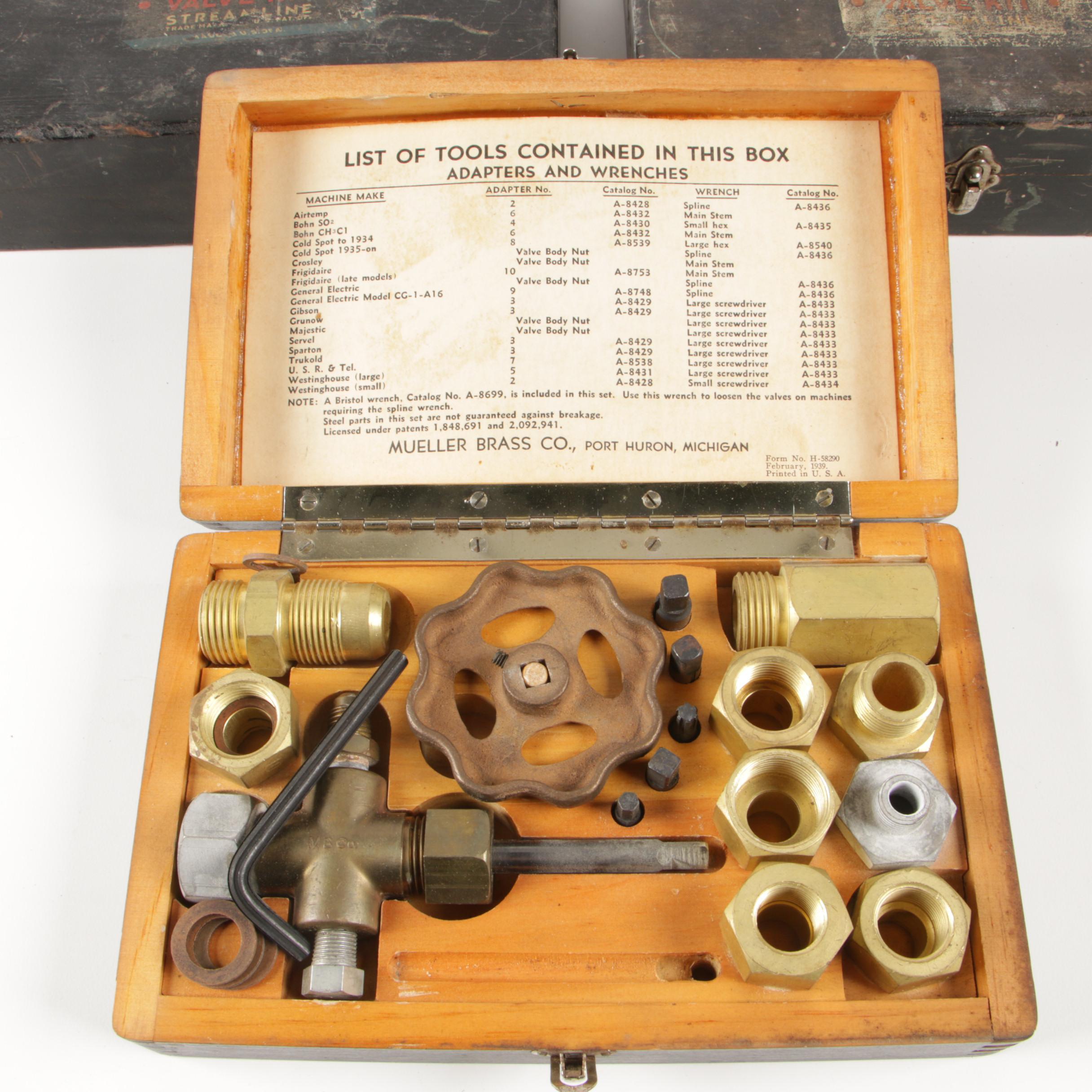 Mueller Brass Co. Charging and Purging Valve Kits