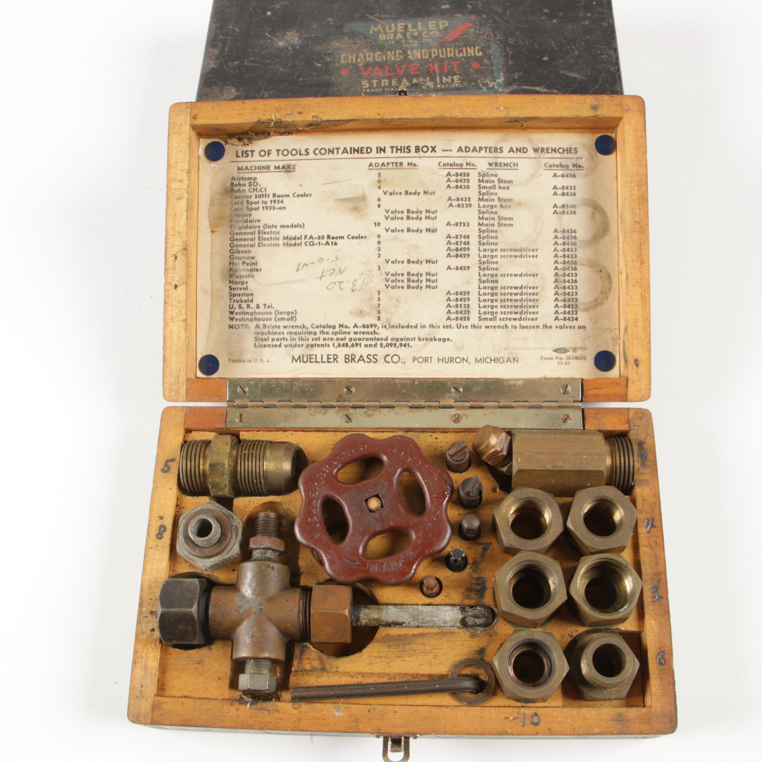 Mueller Brass Co. Charging and Purging Valve Kits