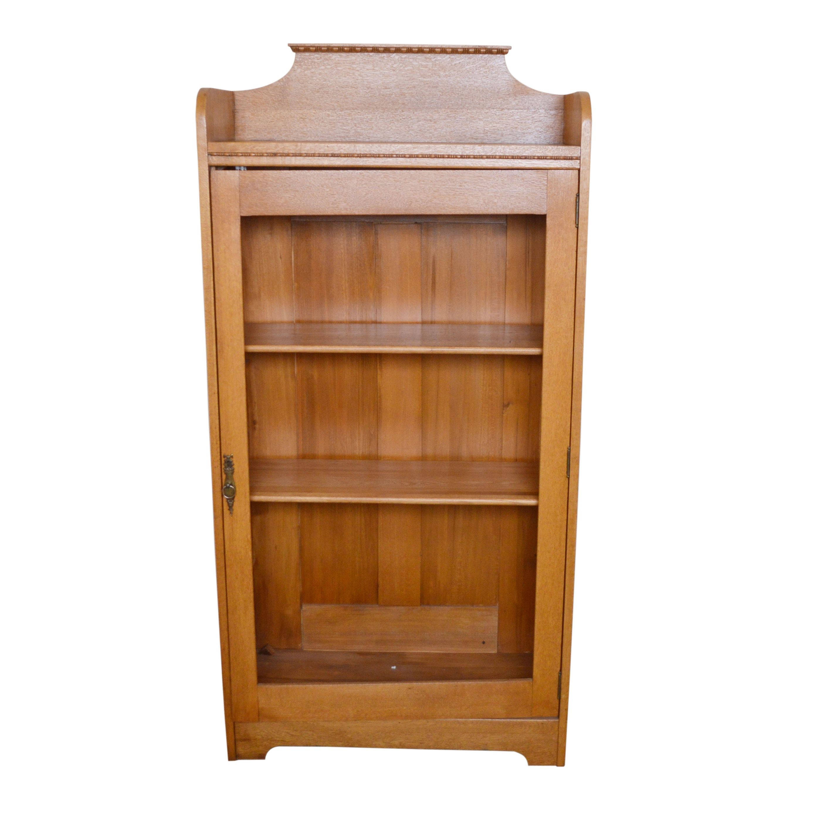 Oak Single Door Cupboard, Early 20th Century