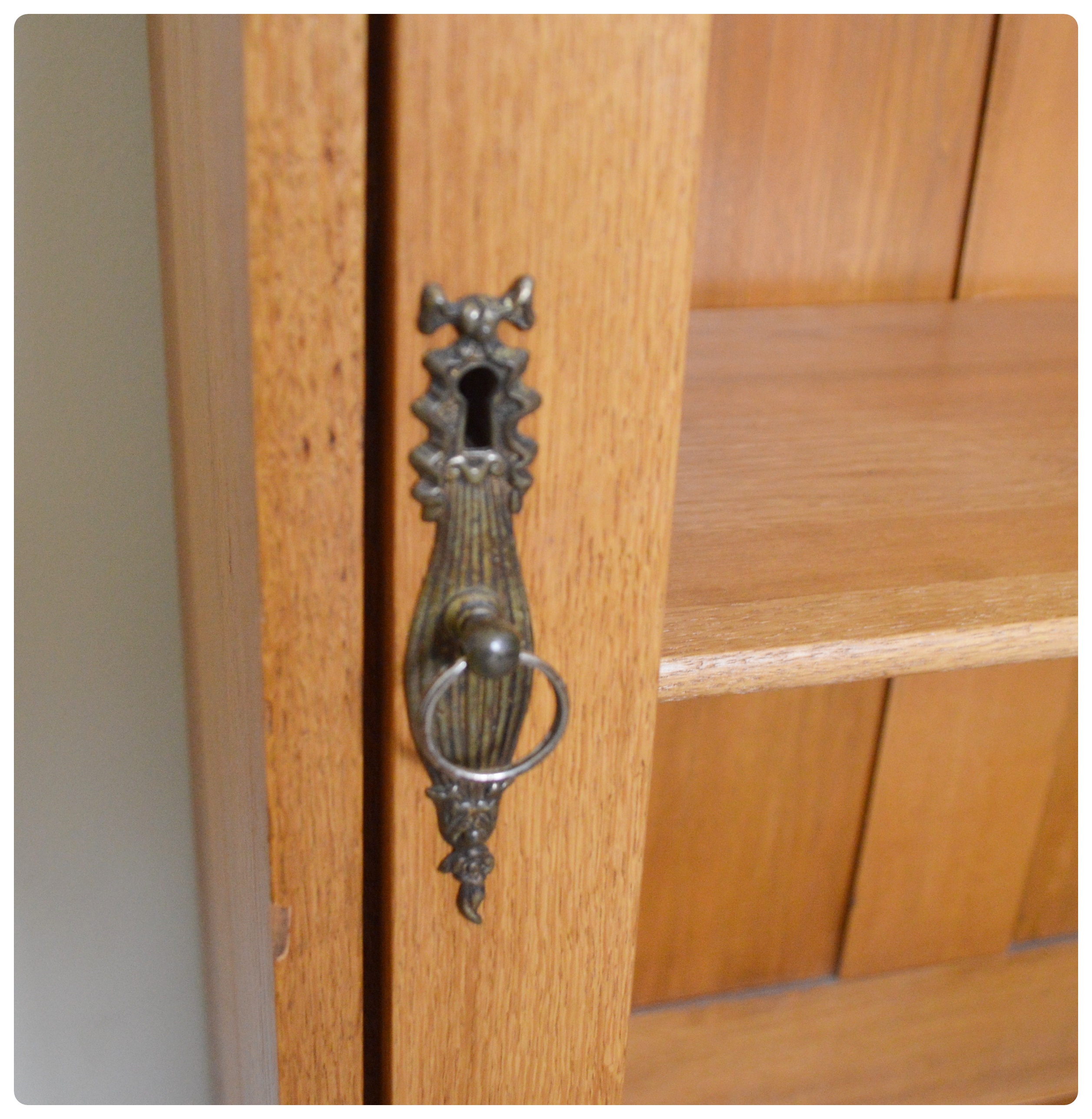 Oak Single Door Cupboard, Early 20th Century